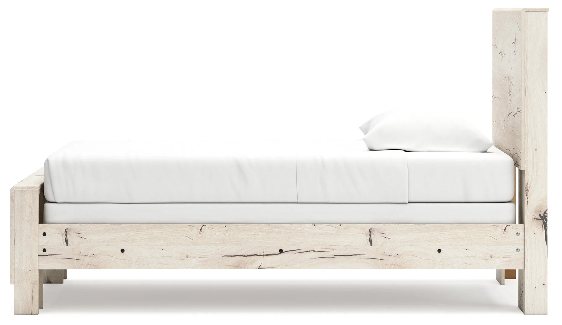 Lawroy Light Natural Twin Panel Bed - Image 5