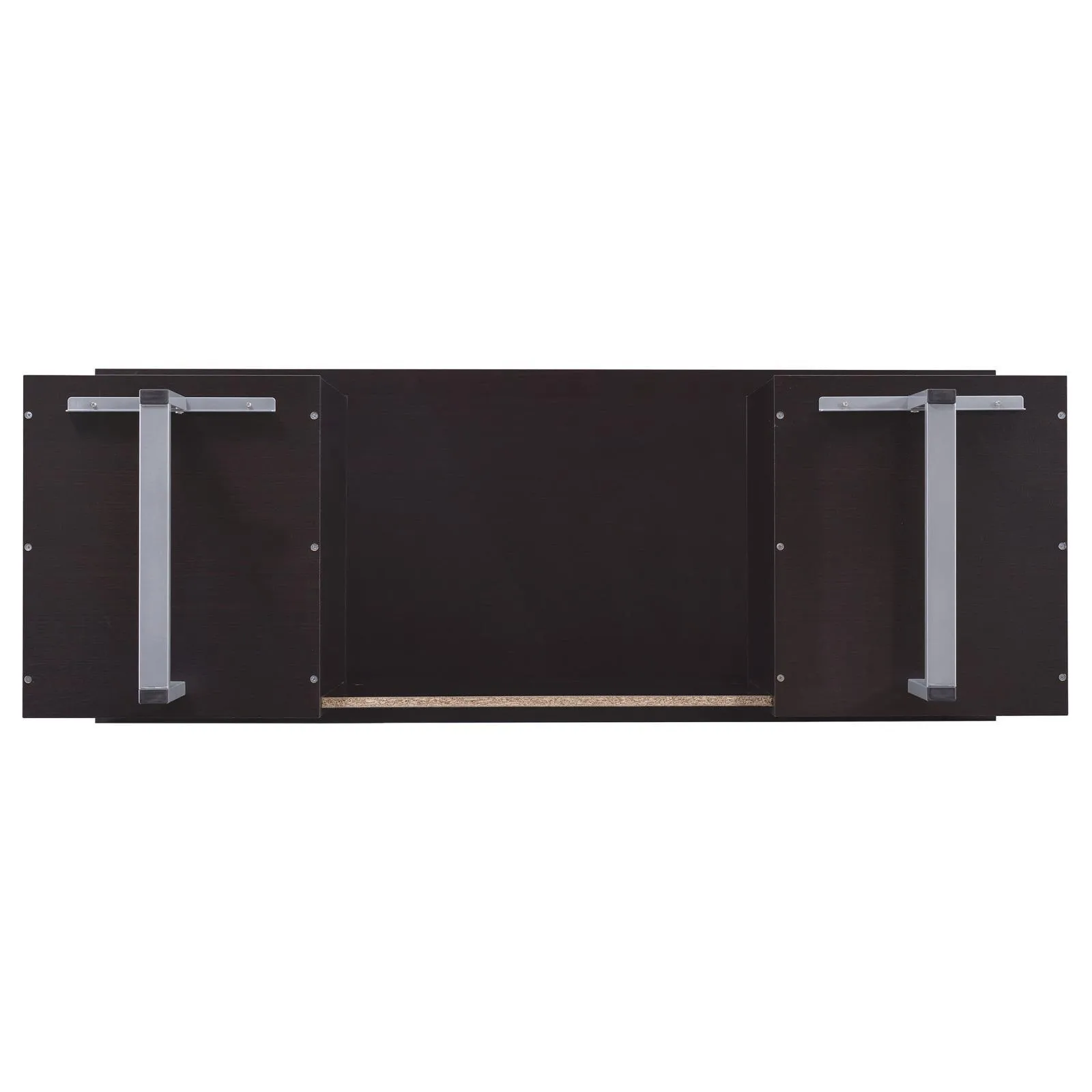 Lawtey Cappuccino Rectangular Storage Office Desk - Image 11