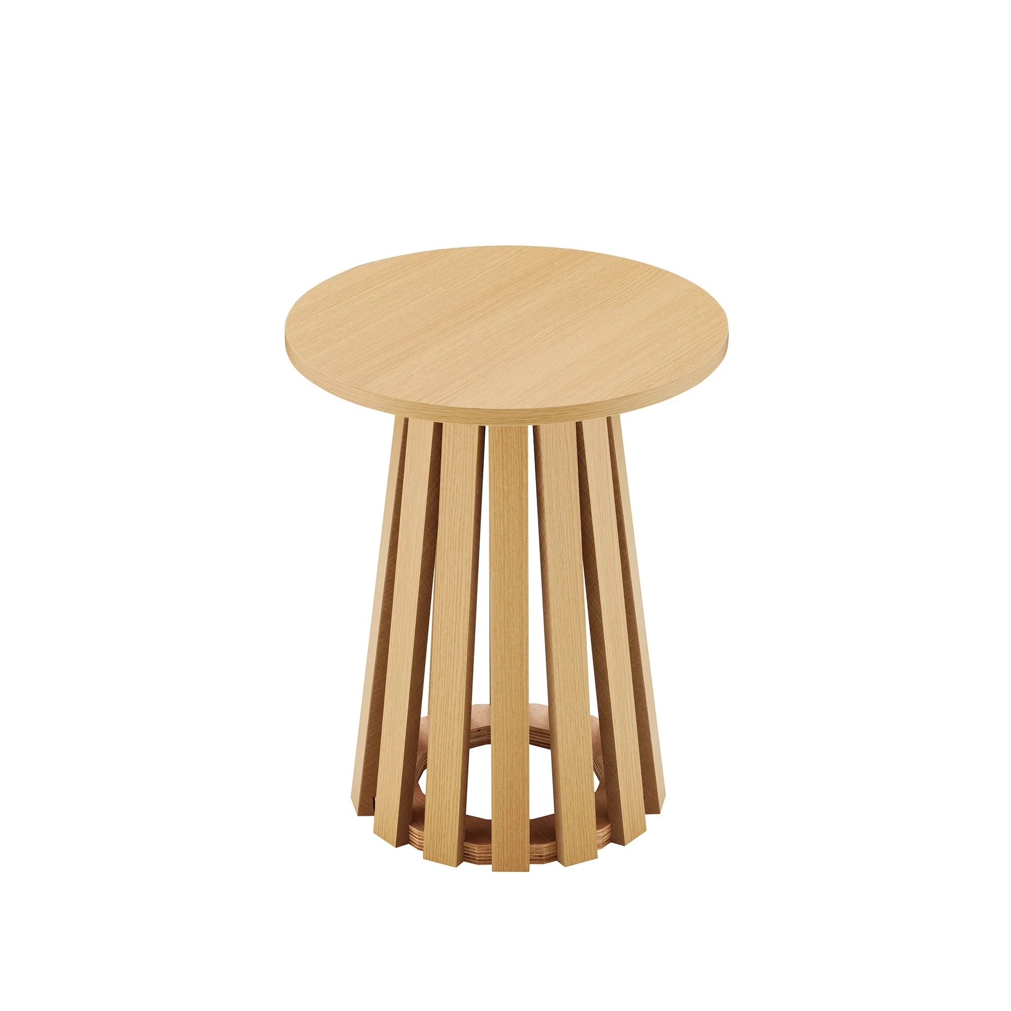 Layla End Table in Natural Oak (set of 2) - Image 7