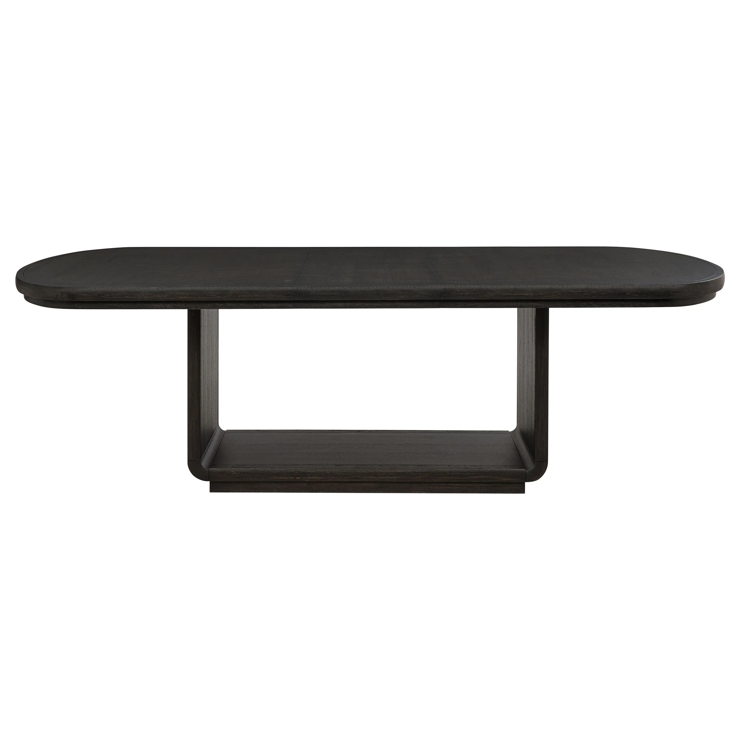 Leandro Burnished Black 78-inch Extension Dining Room Table - Image 3
