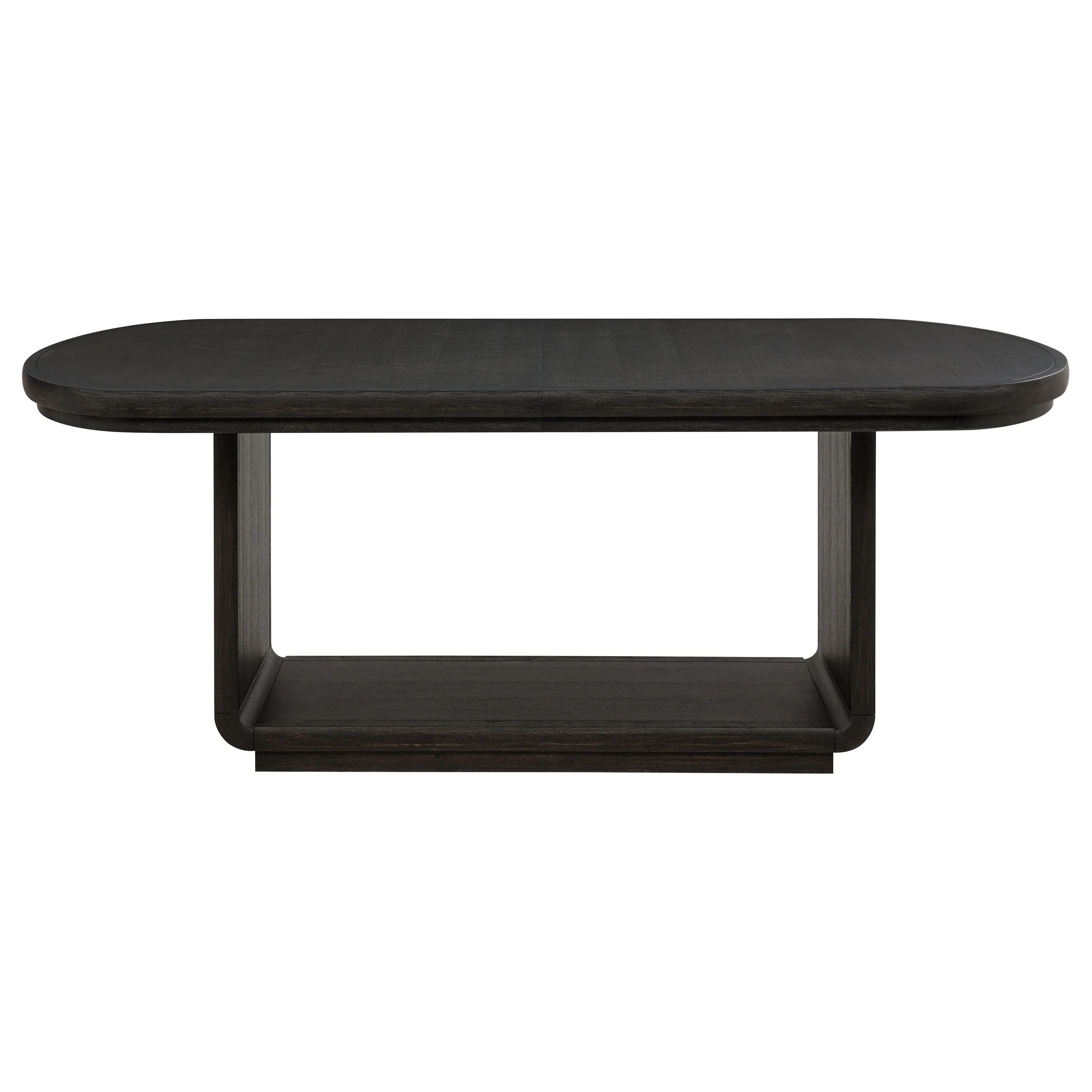 Leandro Burnished Black 78-inch Extension Dining Room Table - Image 4