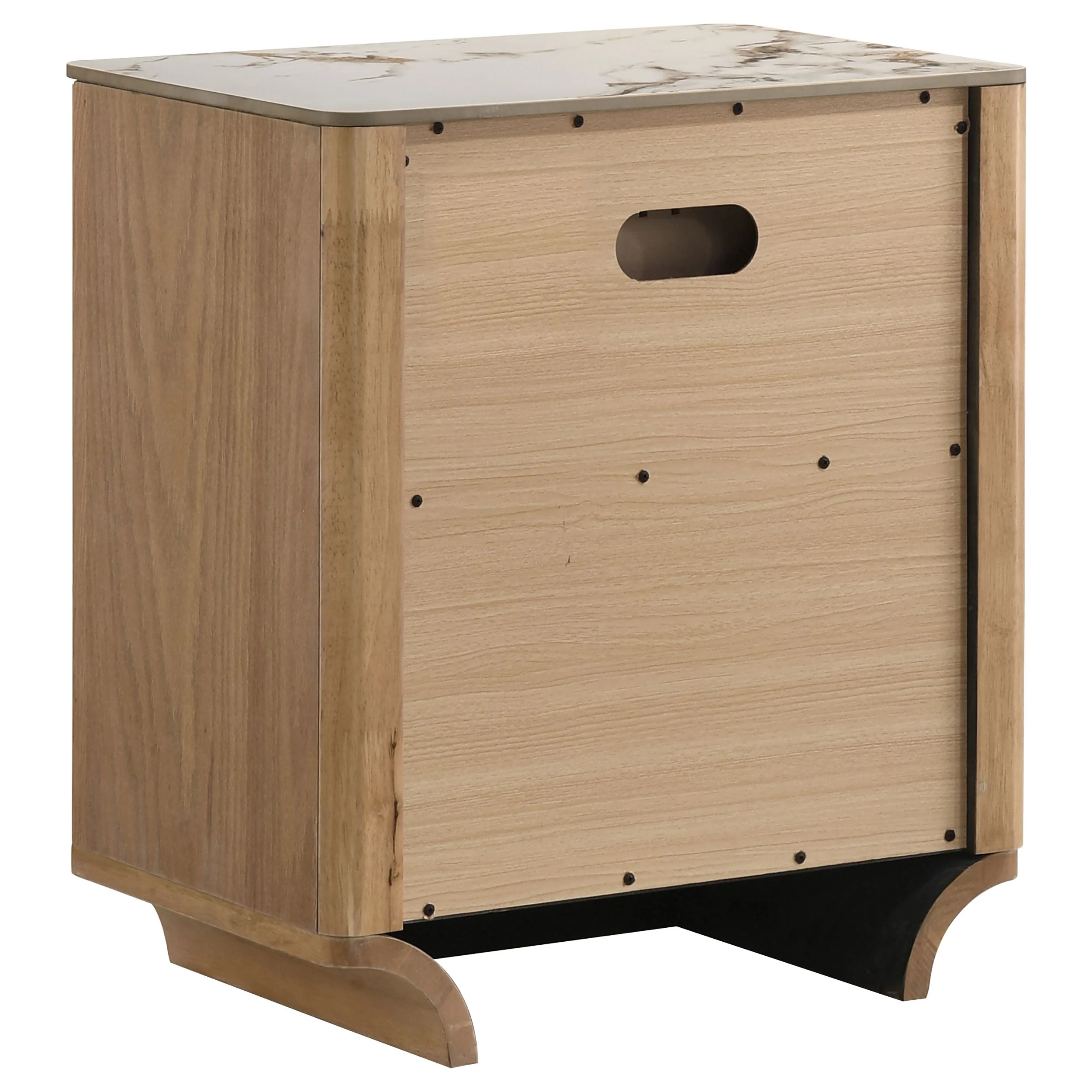 Leanne Light Oak 5-piece Queen Bedroom Set - Image 5