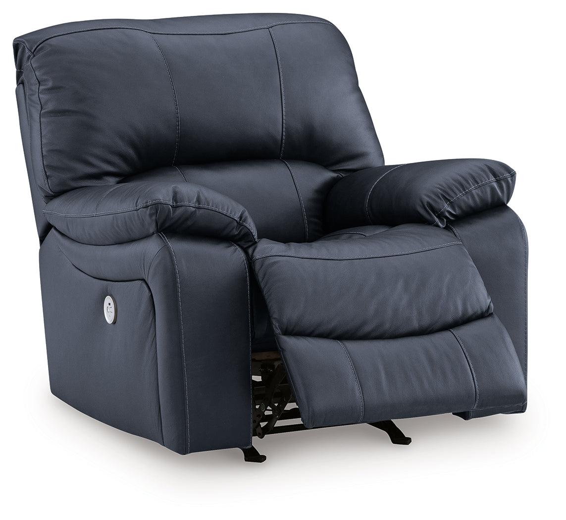 Leesworth Ocean Power Leather Recliner - Image 2