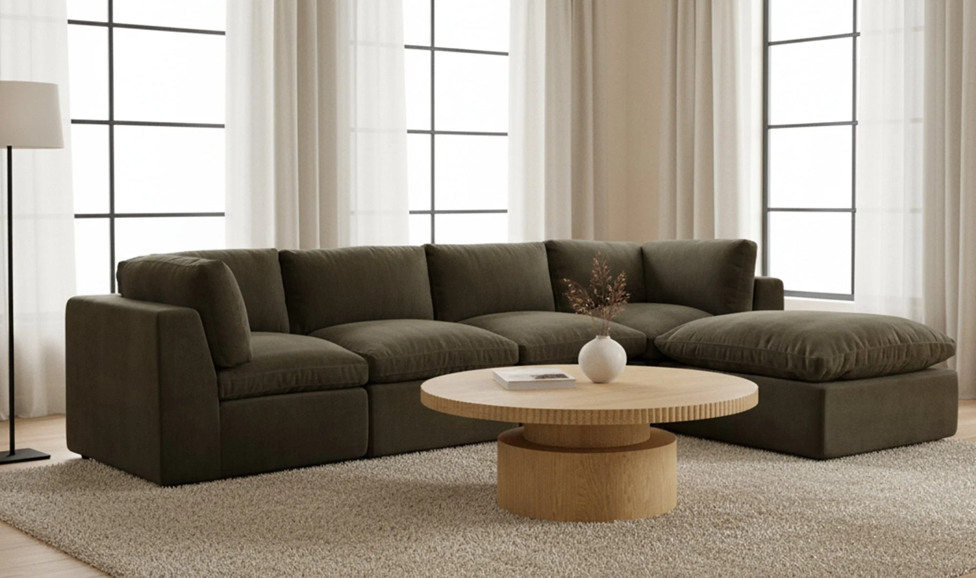 Leigh Coffee Table Brown - Image 3