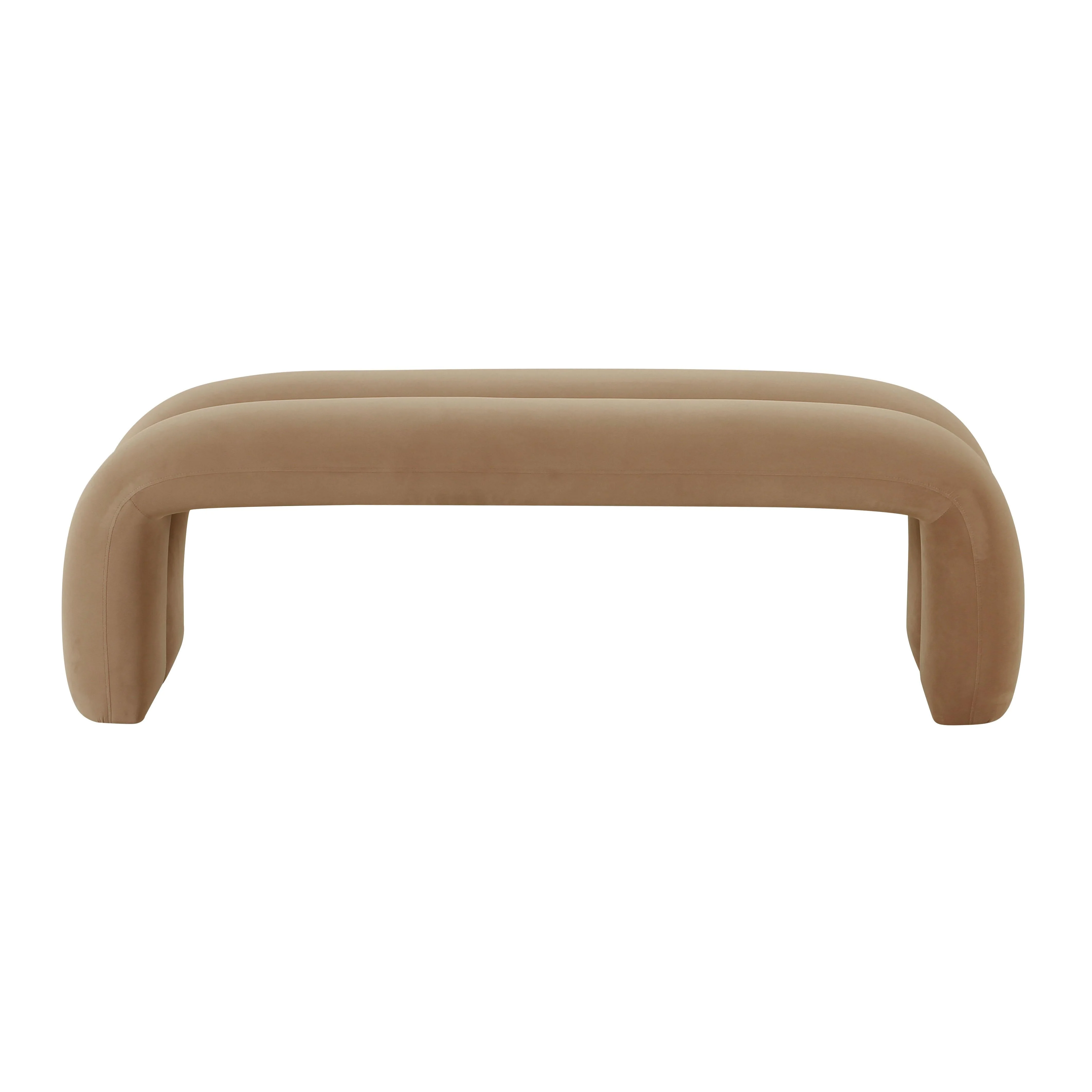 Leigh Velvet Channeled Bench - Image 18