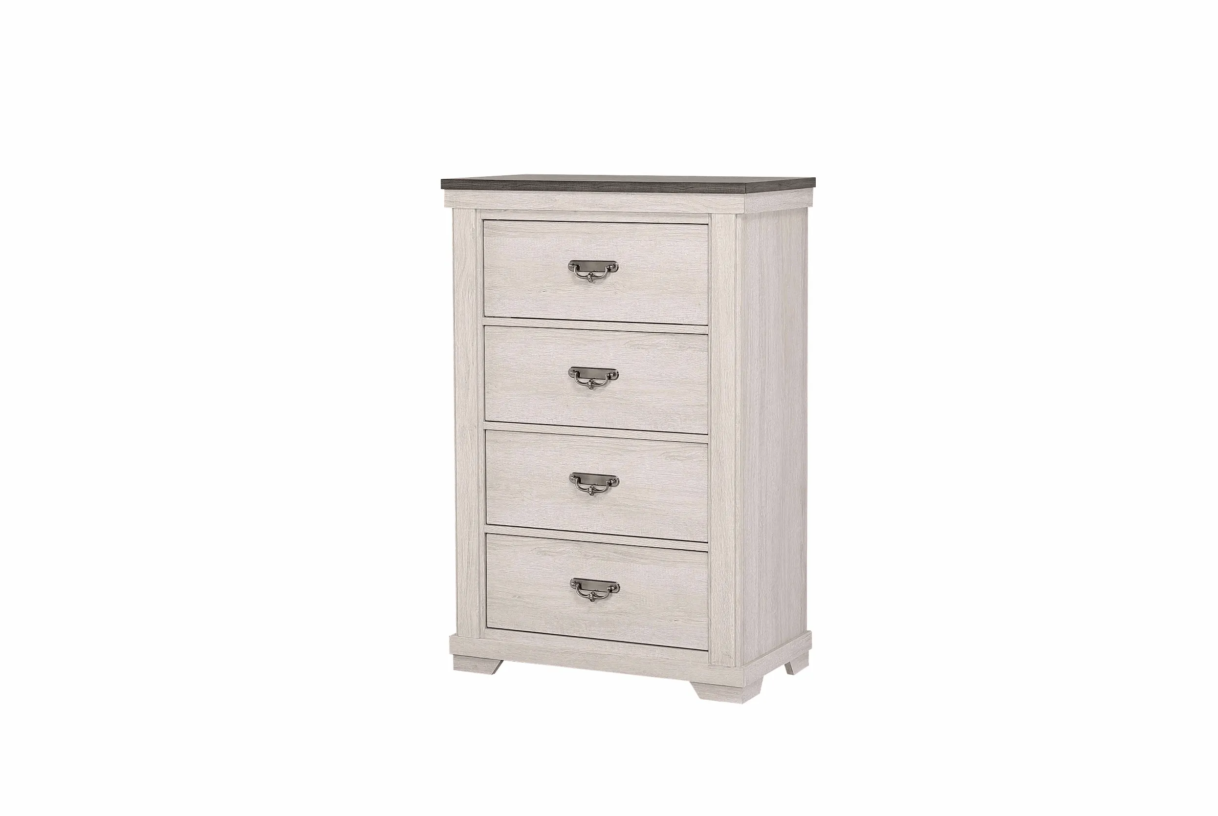 Leighton Cream and Brown Chest