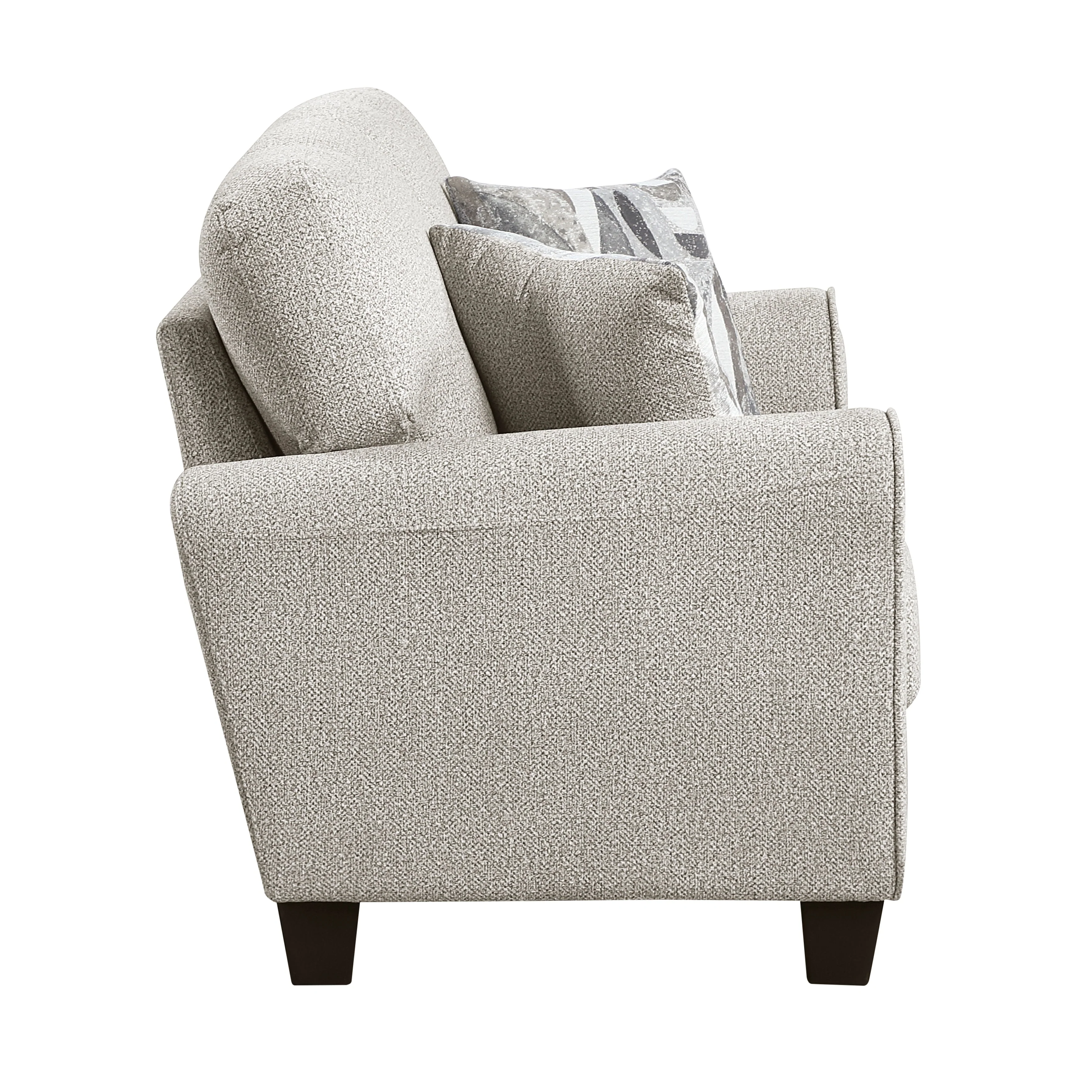 Lemond Gray Loveseat - Image 3