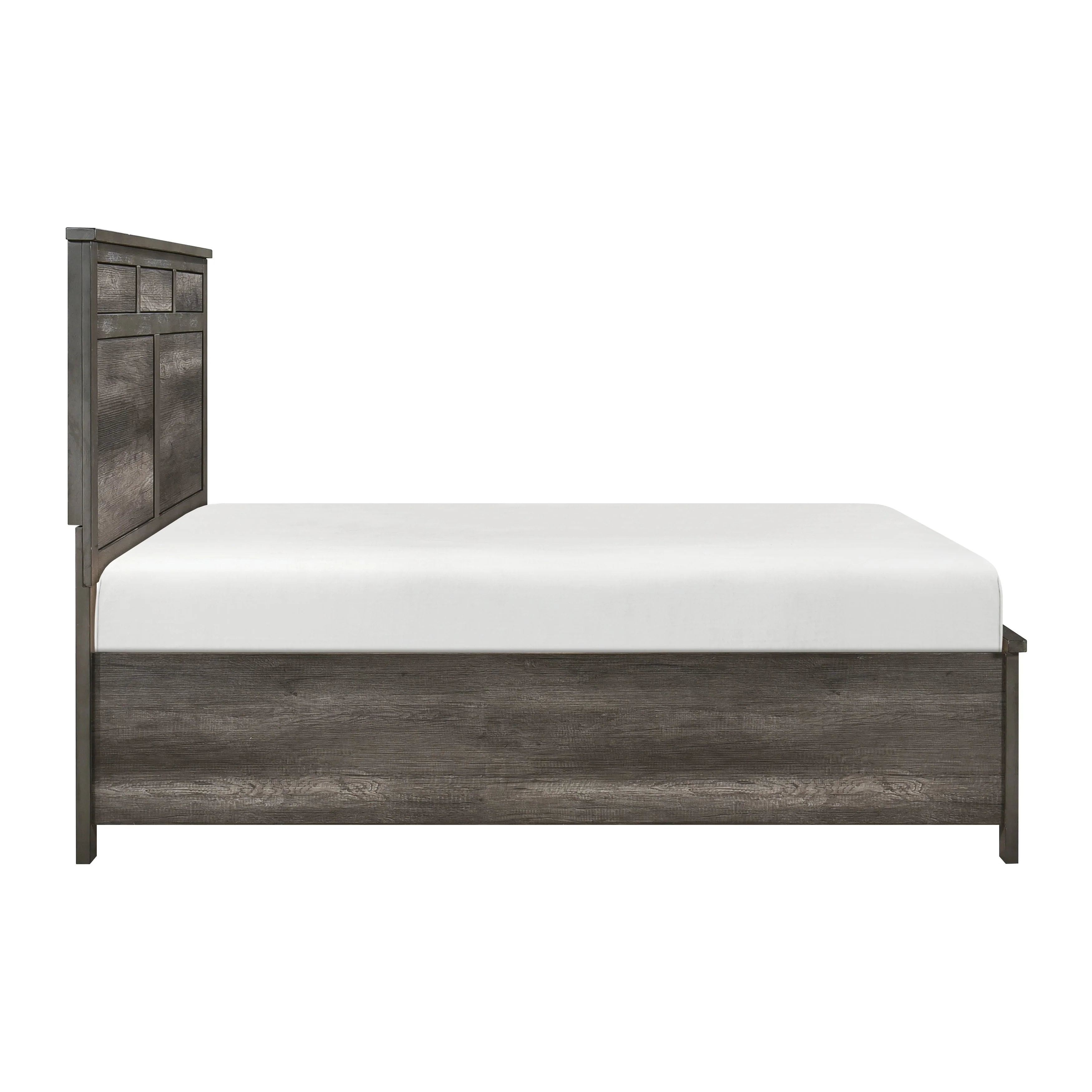 Lenior Gray Queen Storage Platform Bed - Image 4