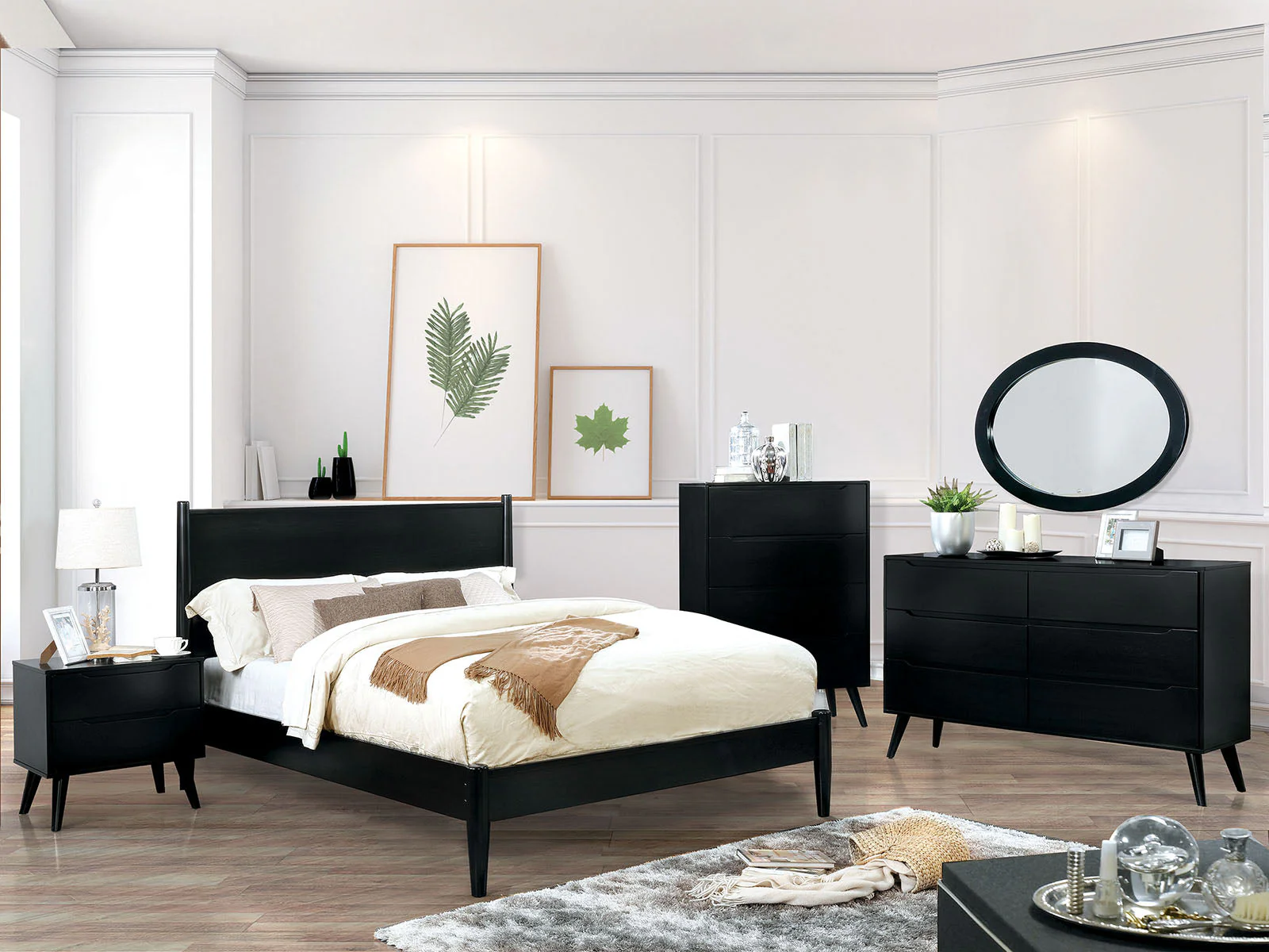 Lennart Black Full Bed - Image 2