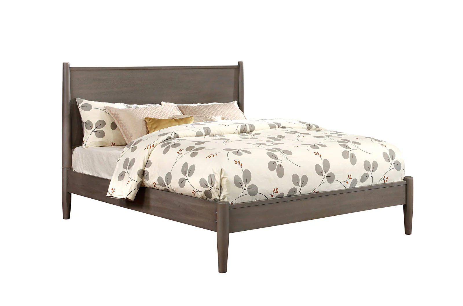 Lennart Gray King Bed