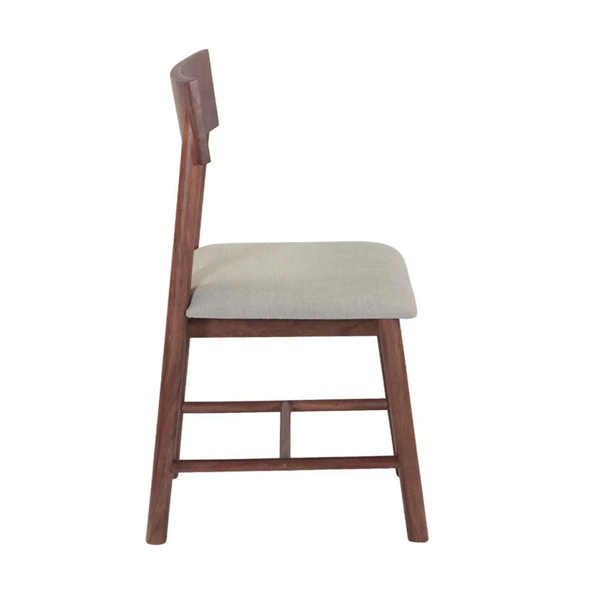 Lenox 18" Upholstered Dining Chair in Walnut - Image 3