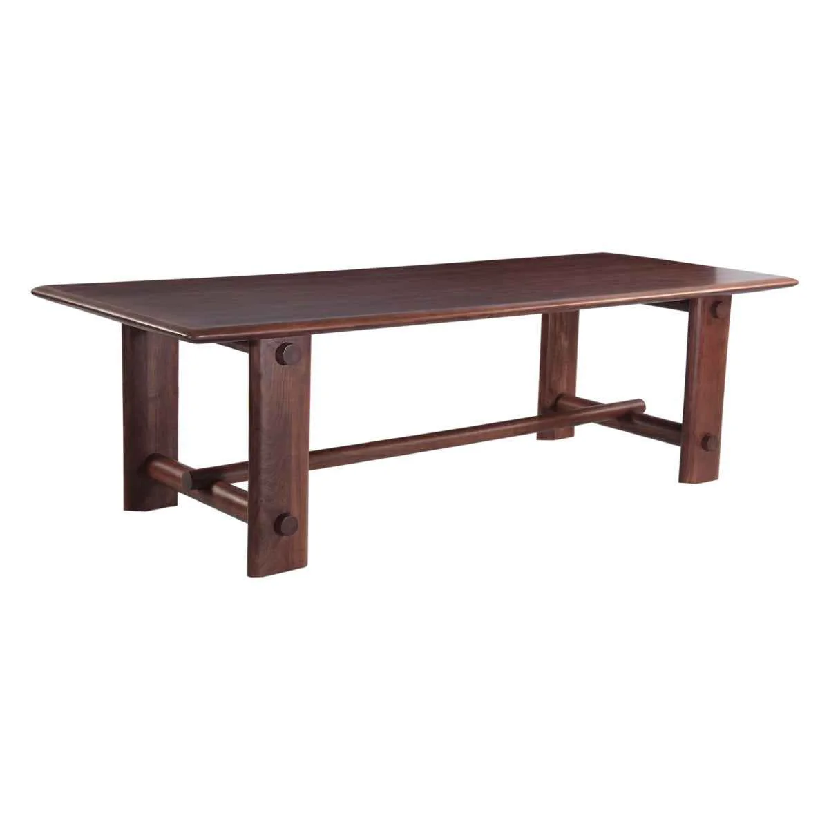 Lenox Loch 102" Dining Table in Walnut