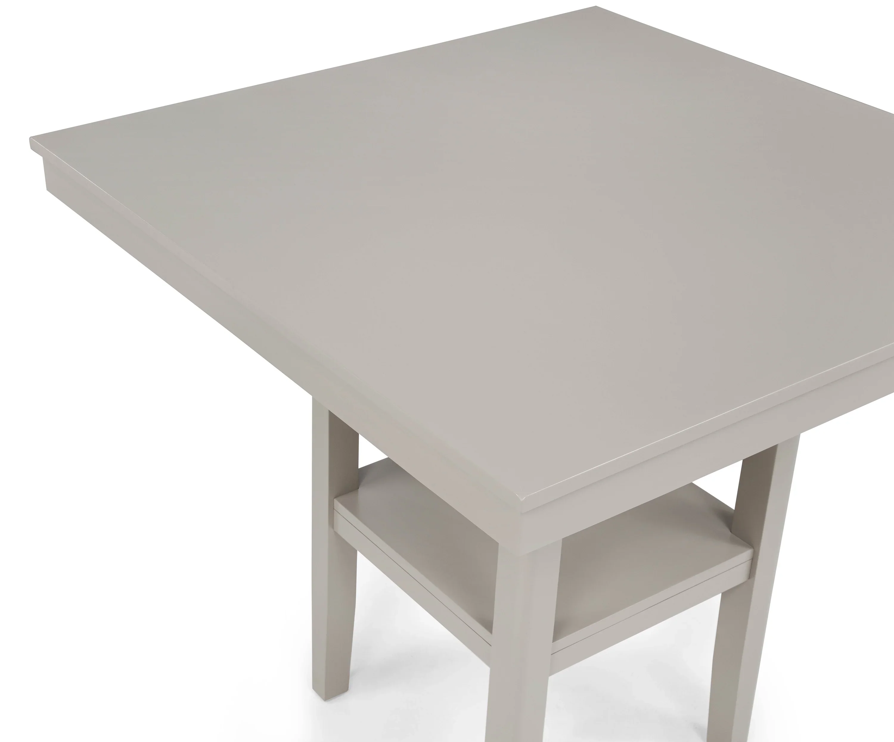 Lester Greige 5-Piece Counter Height Dining Set - Image 3
