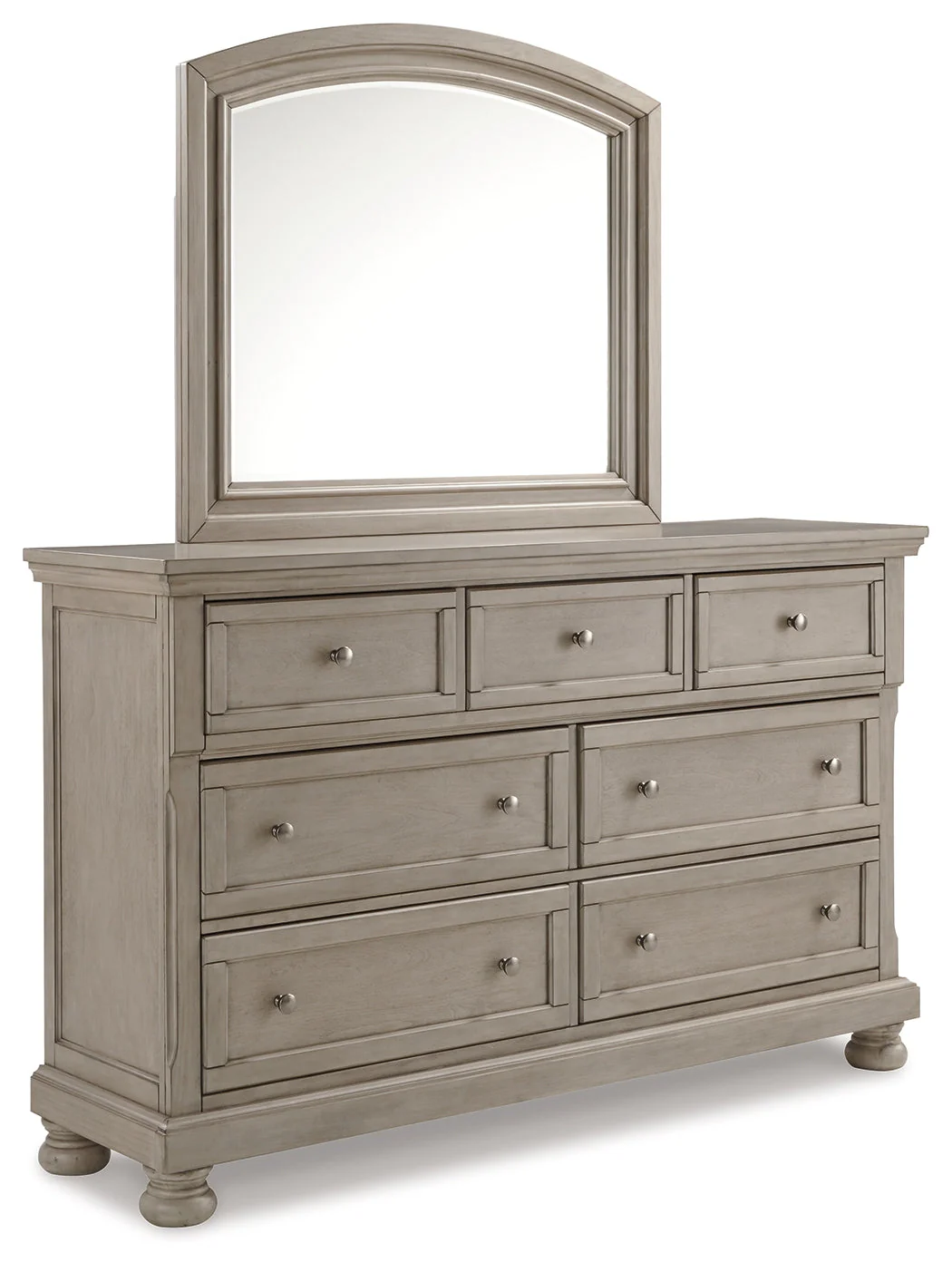 Lettner Light Gray Panel Bedroom Set - Image 6