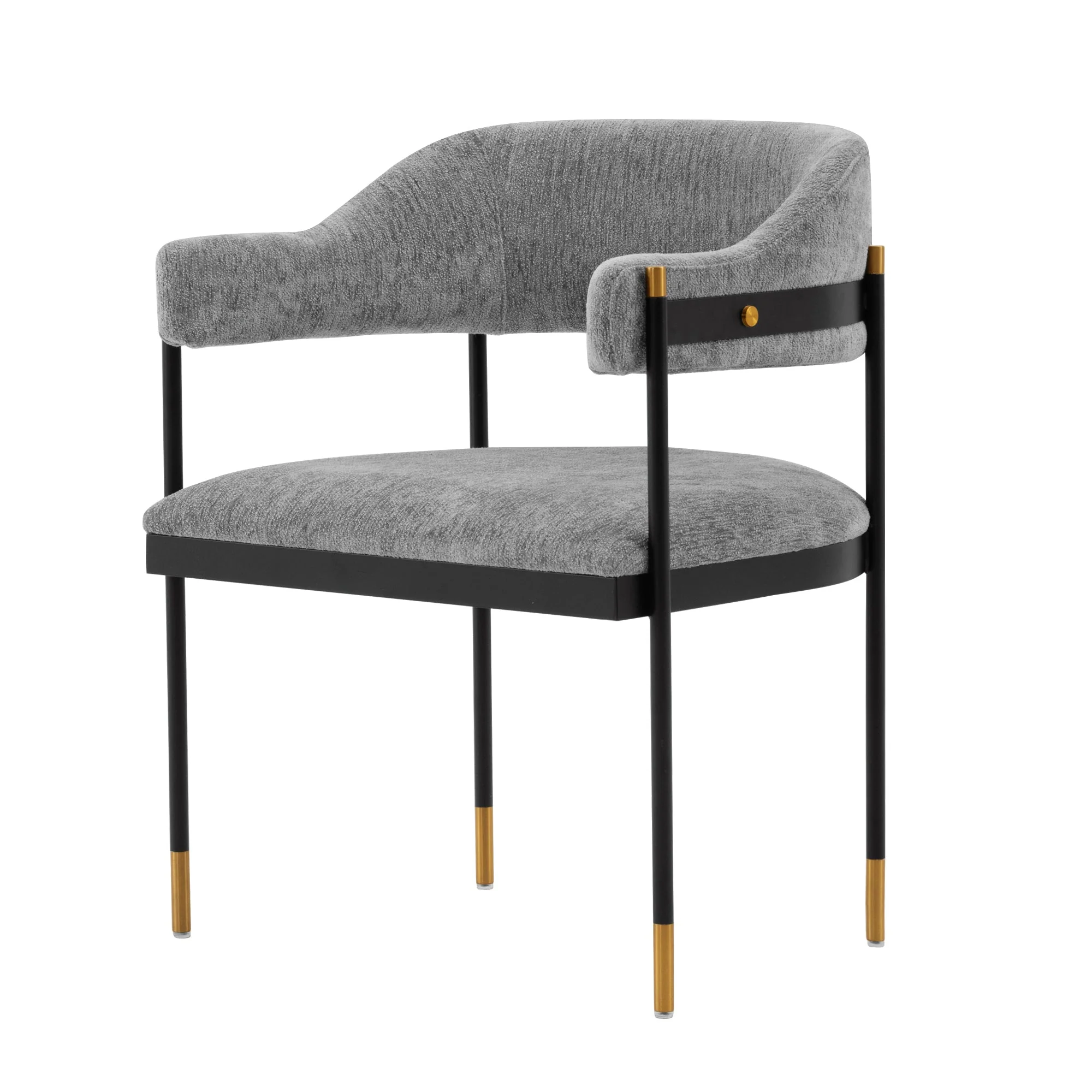 Lia Dining Armchair in Grey (set of 2) - Image 11