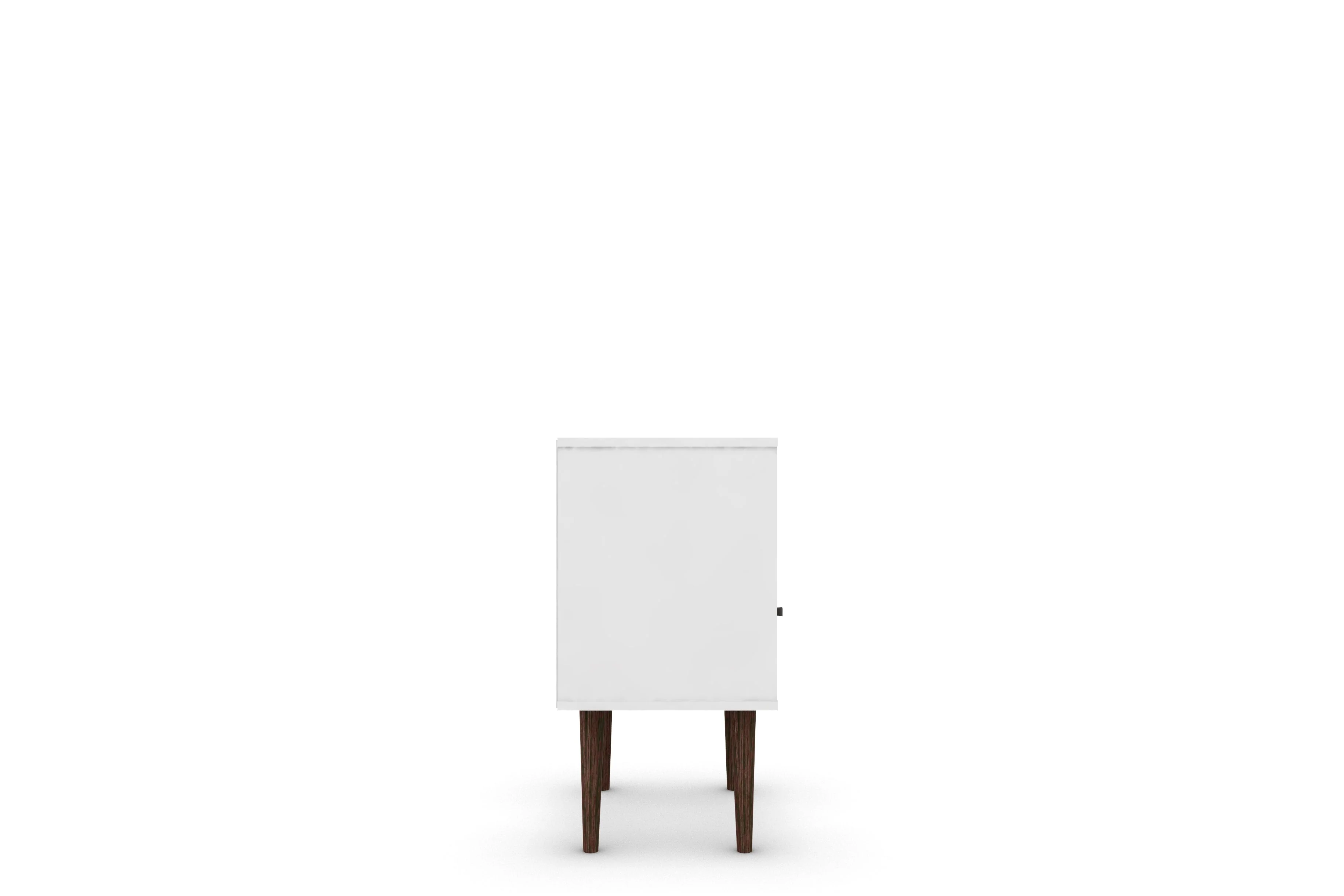 Liberty Mid-Century Modern Nightstand 1.0 in White - Image 5