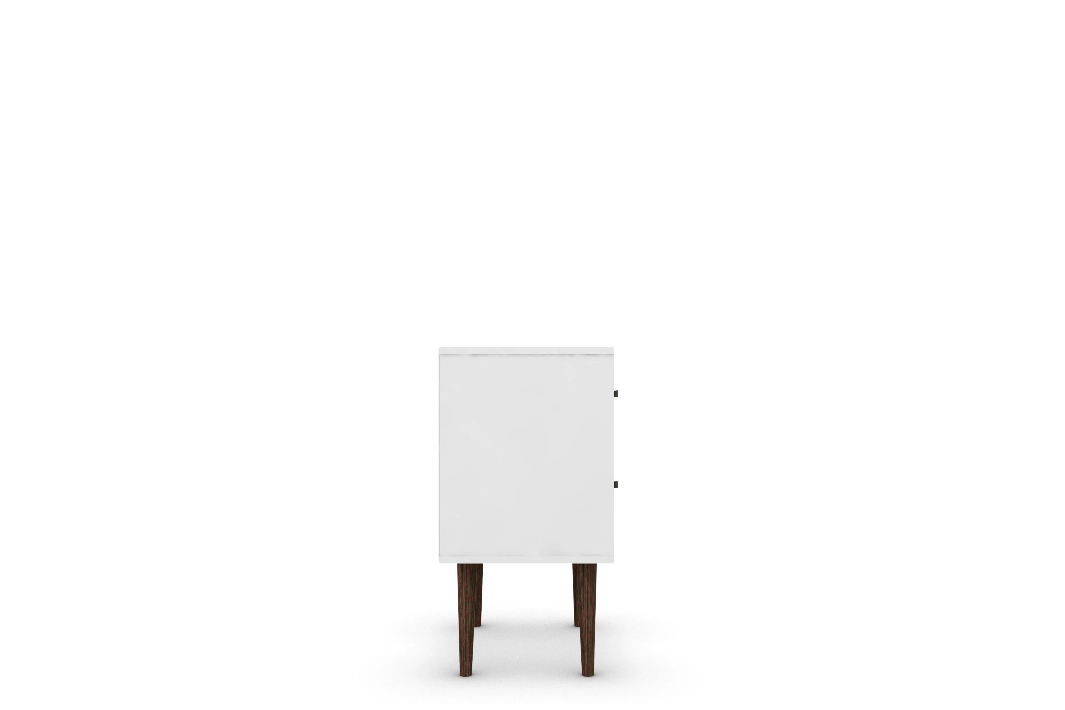 Liberty Mid-Century Modern Nightstand 2.0 in White and Yellow - Image 5