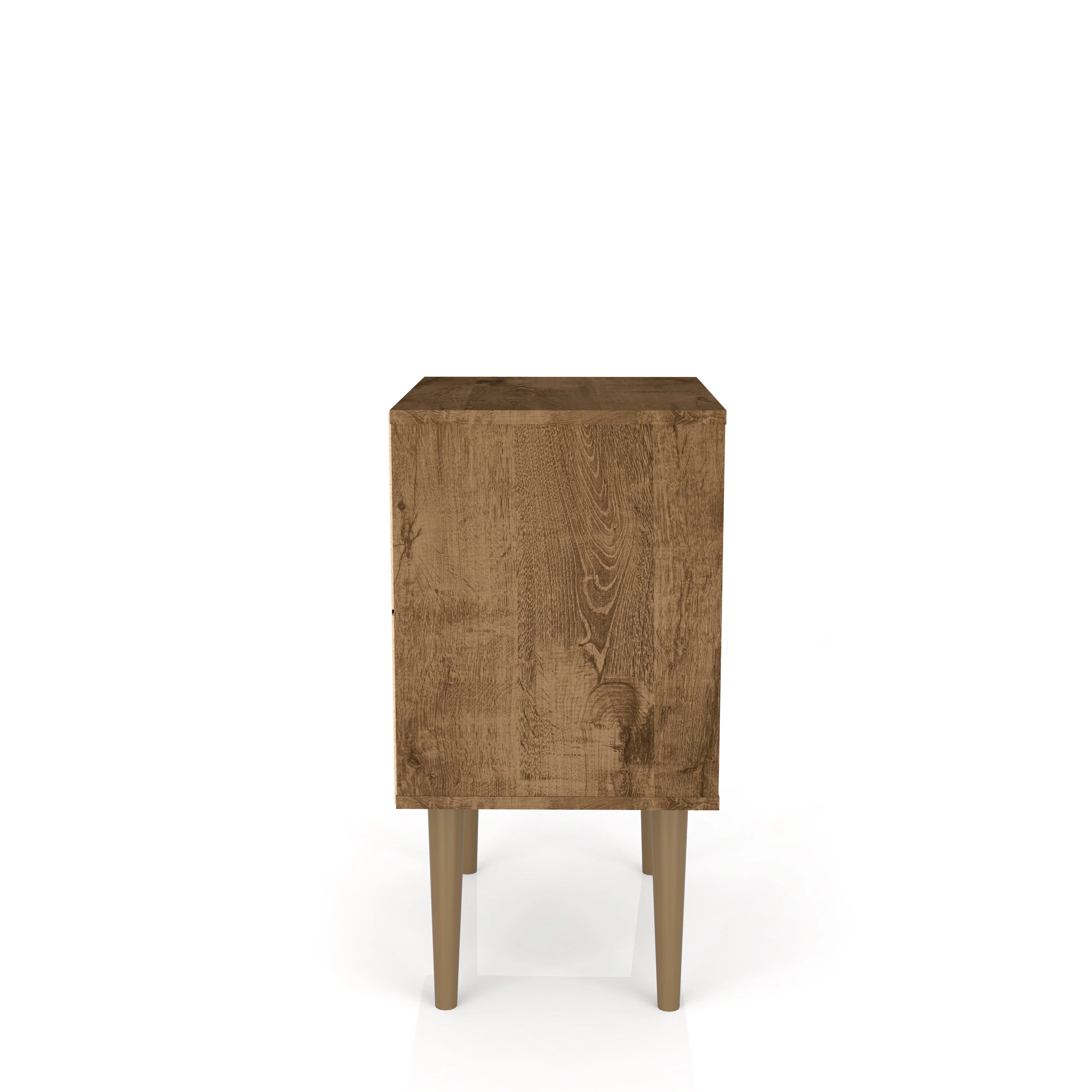 Liberty Nightstand 1.0 in Rustic Brown and White - Image 5
