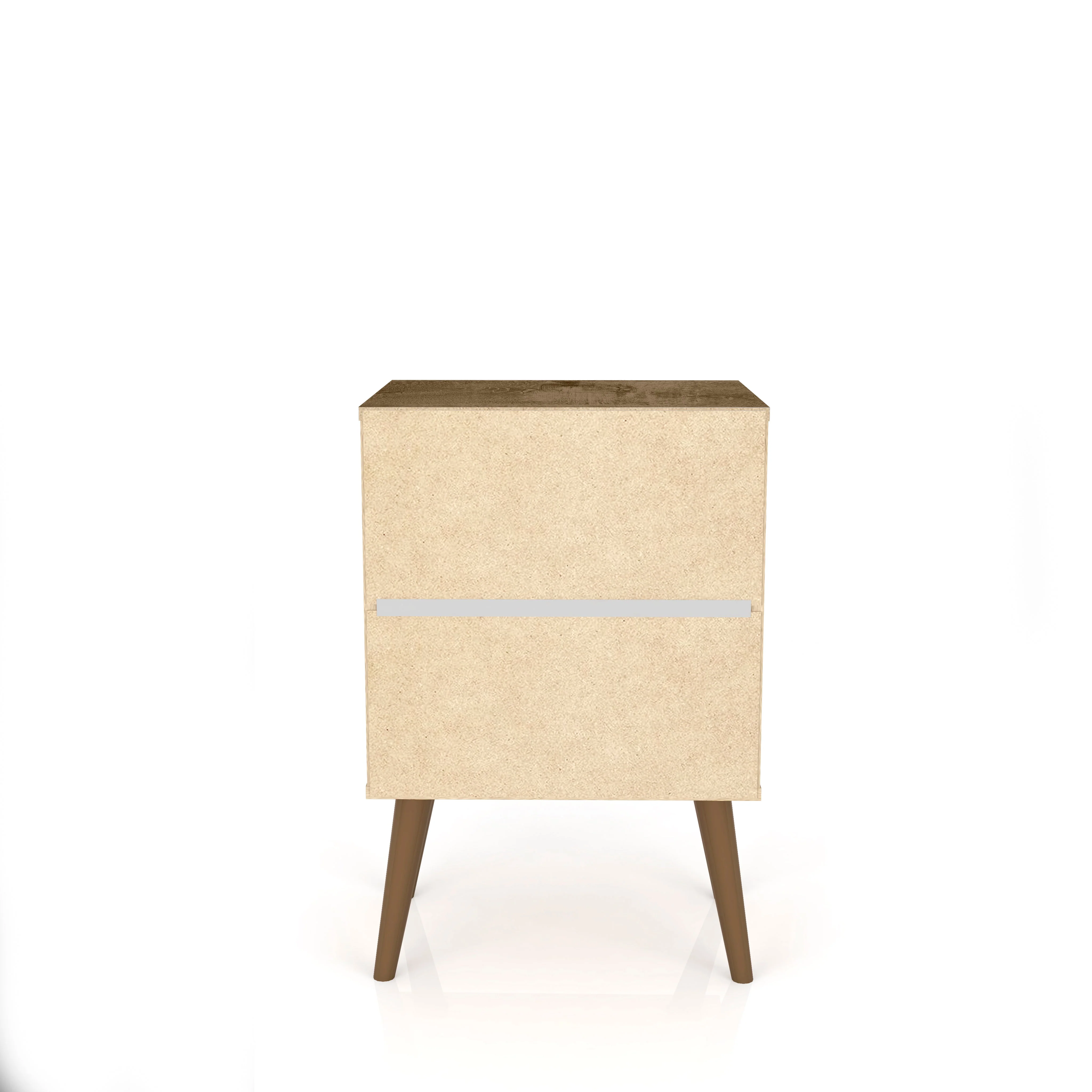 Liberty Nightstand 1.0 in Rustic Brown and White - Image 9