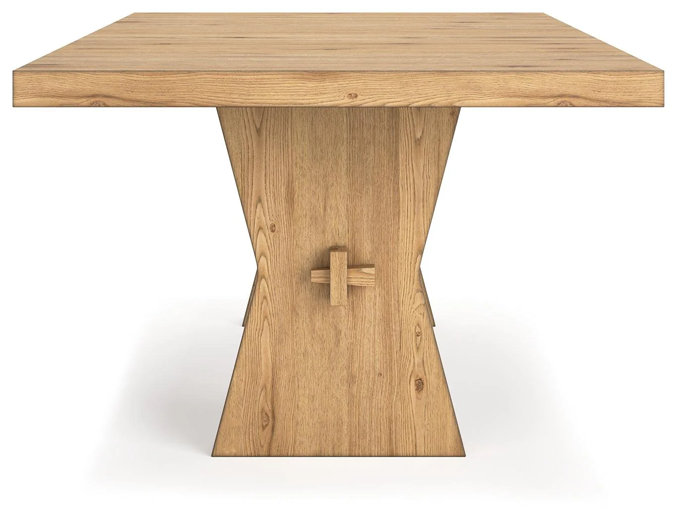 Galliden Light Brown Dining Table and 6 Chairs - Image 5
