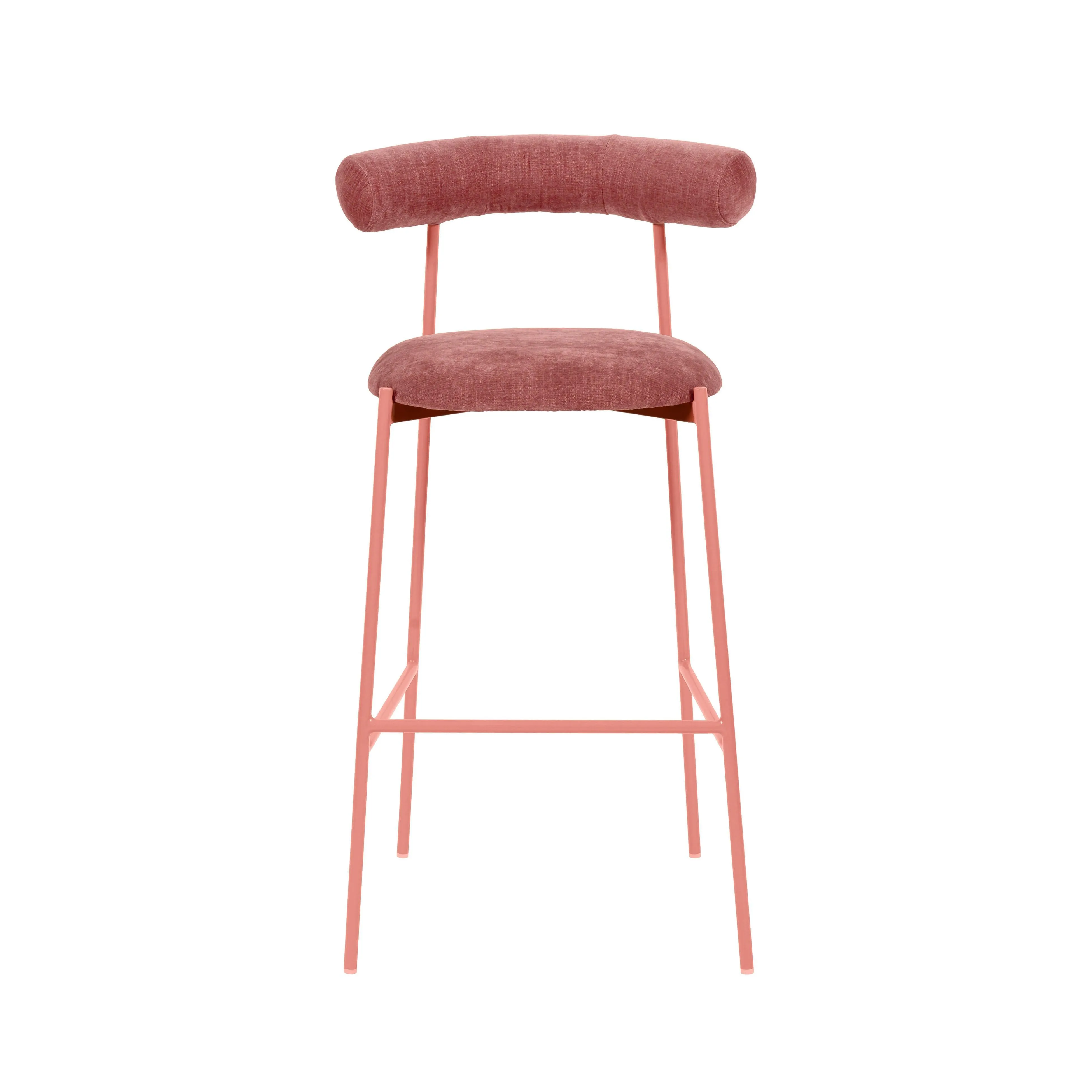Liliana Performance Velvet Stool - Image 21
