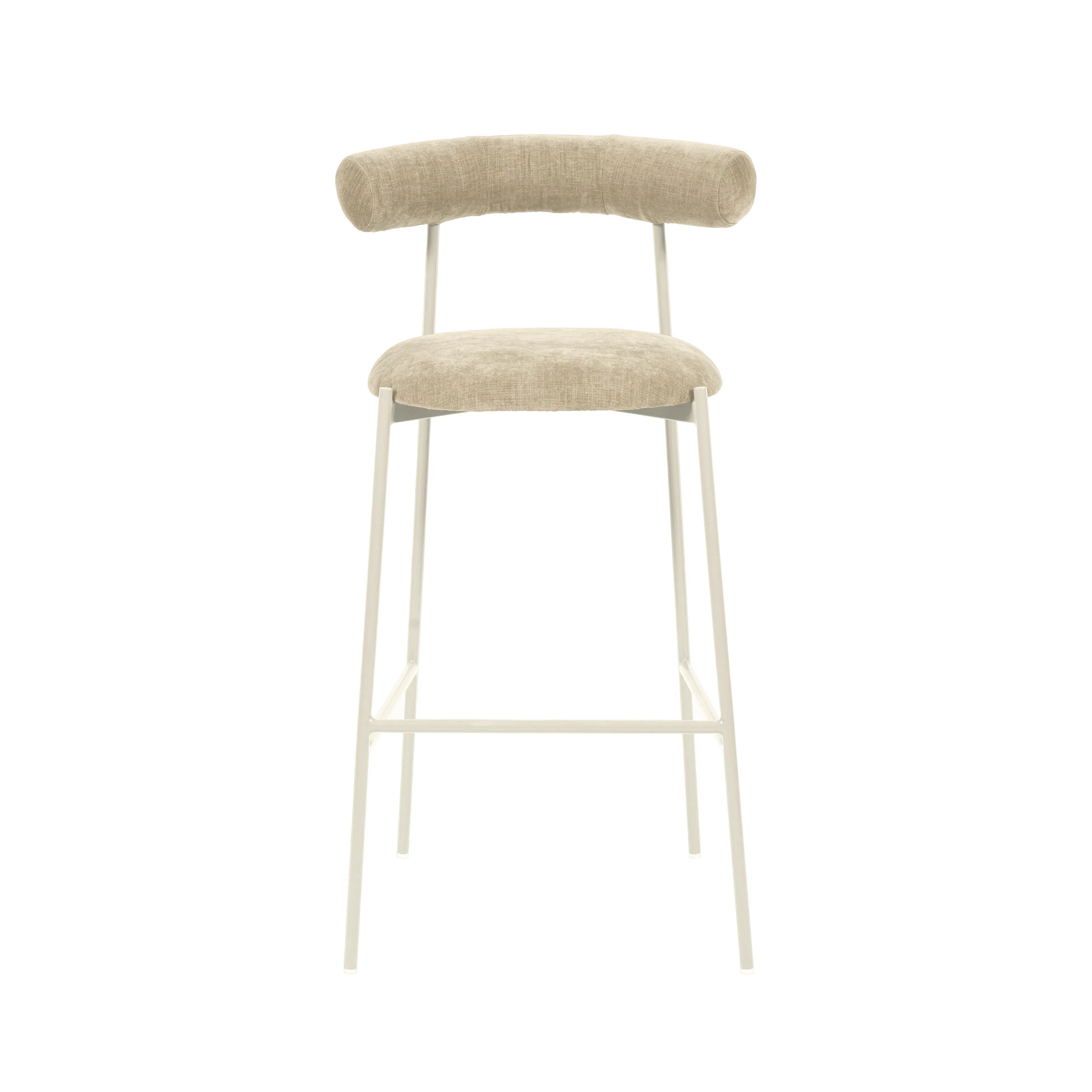 Liliana Performance Velvet Stool - Image 33
