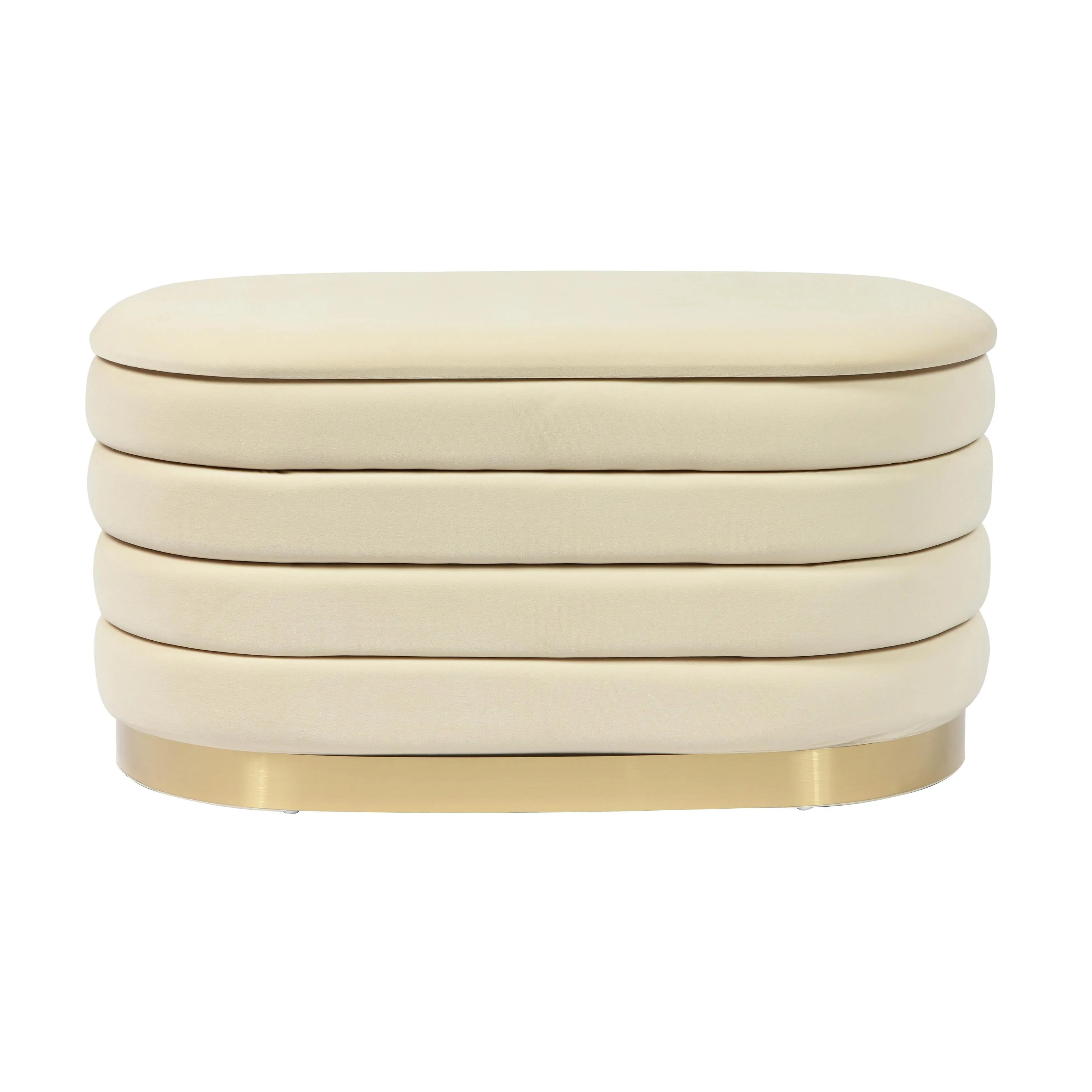 Lillian Velvet Storage Bench - Image 22