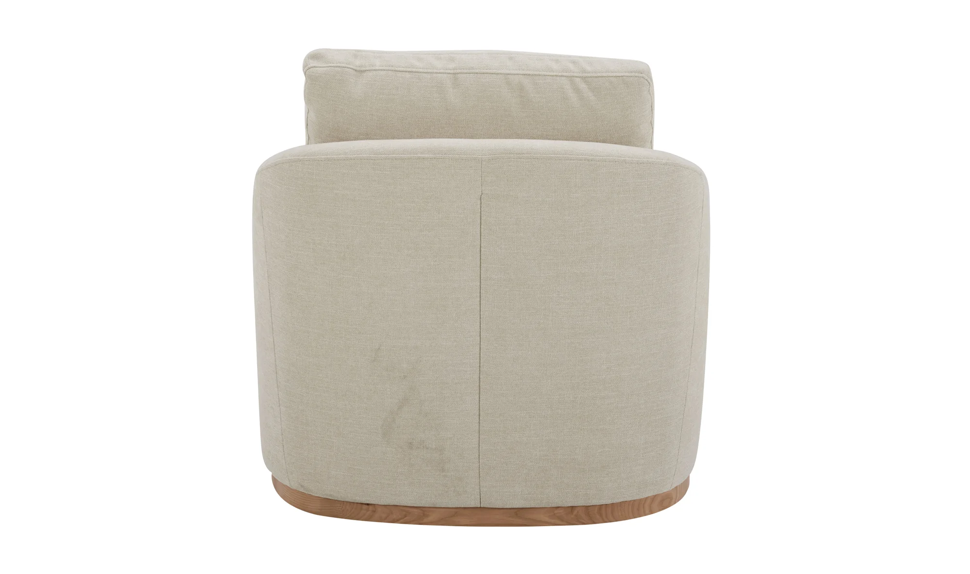 Linden Swivel Chair Soft Beige - Image 4
