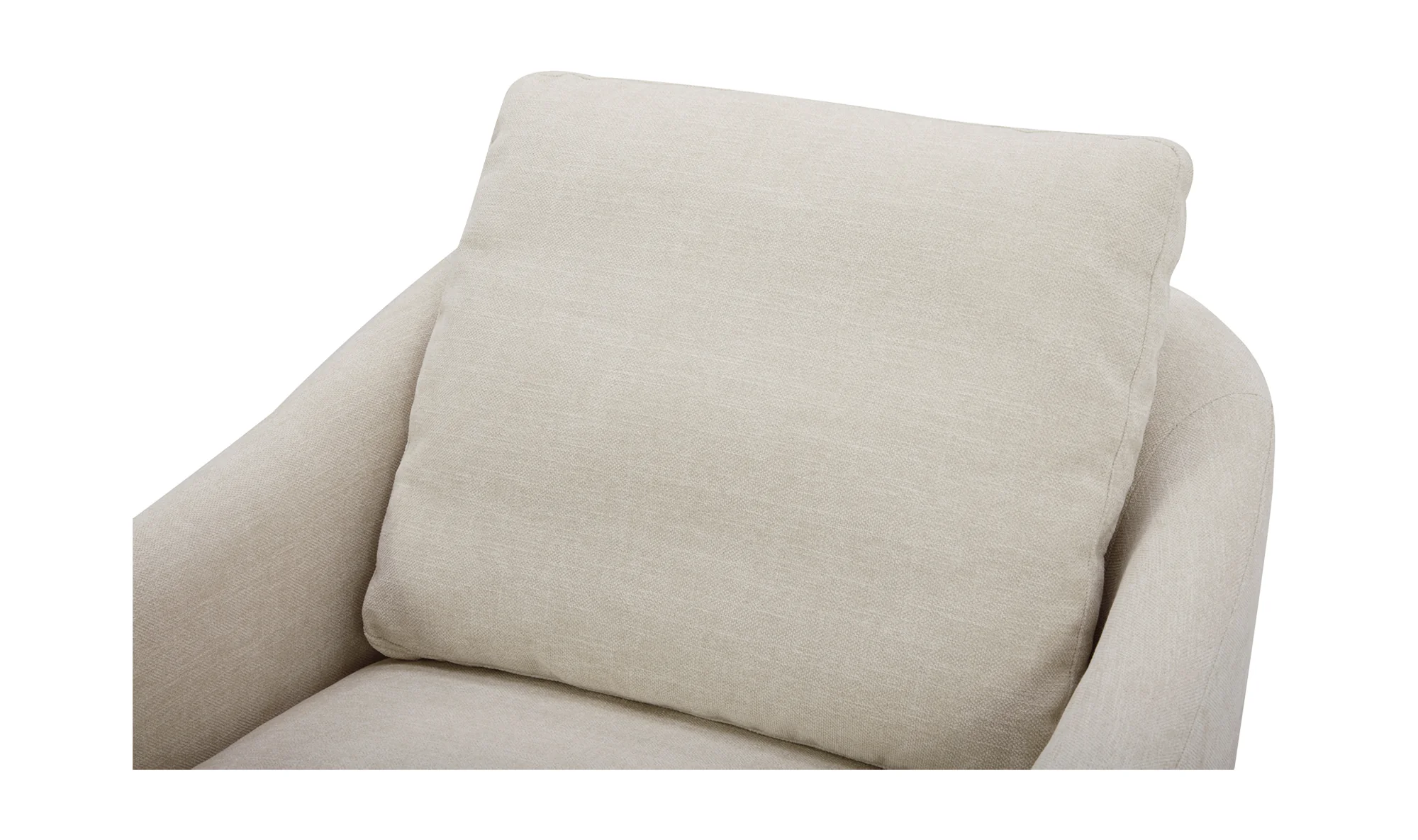 Linden Swivel Chair Soft Beige - Image 5
