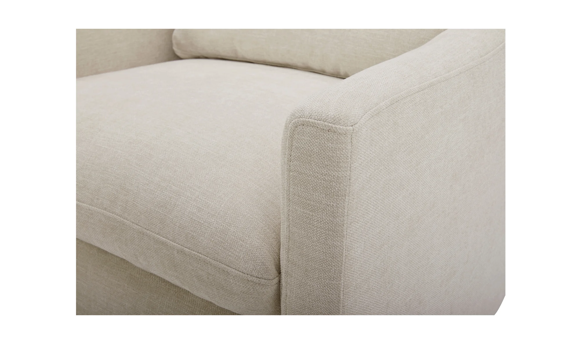 Linden Swivel Chair Soft Beige - Image 6