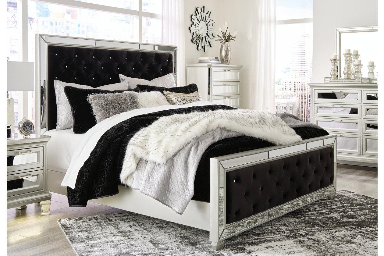 Lindenfield Silver Queen Upholstered Bed - Image 5
