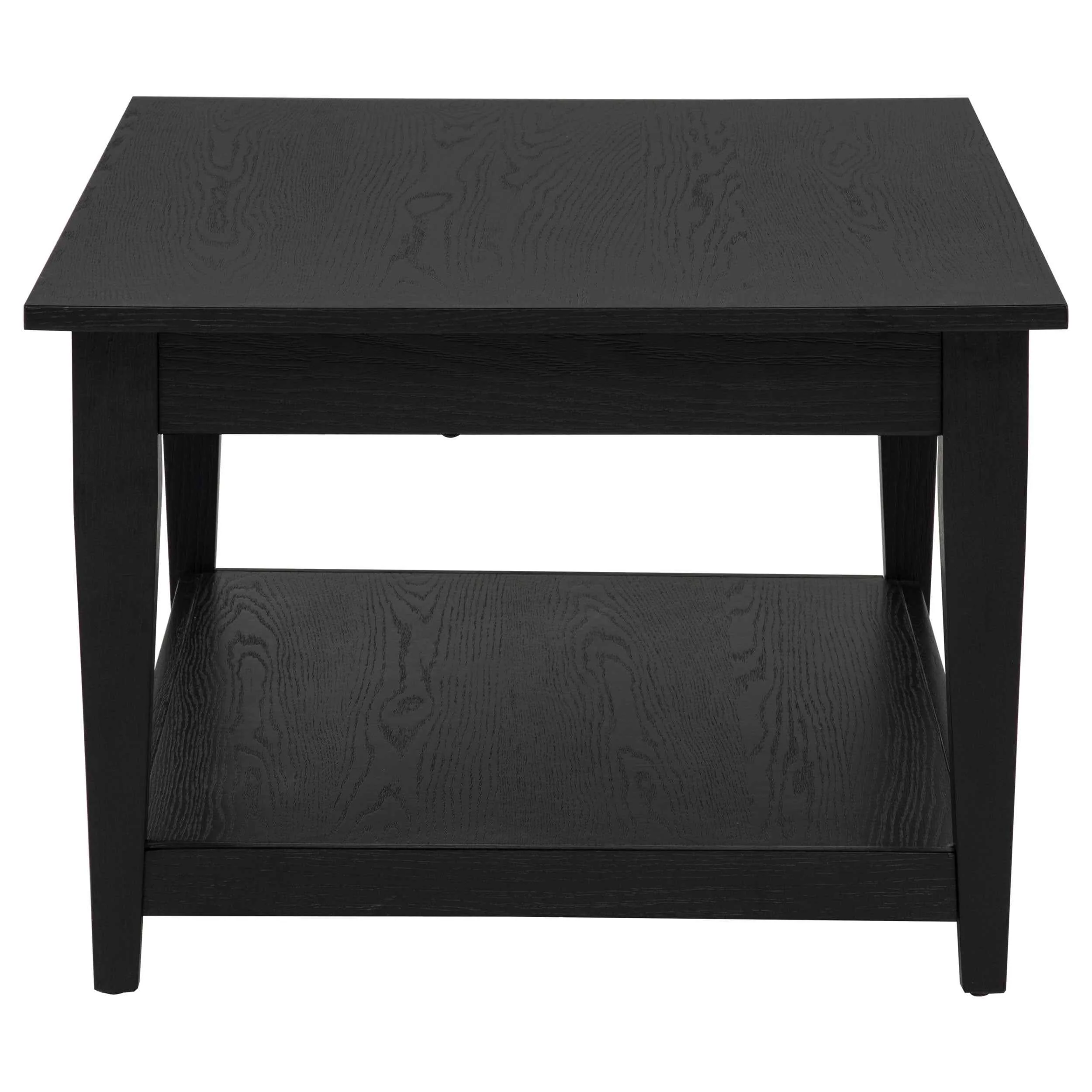 Lindenton Black Lift-Top Occasional Cocktail Coffee Table - Image 9
