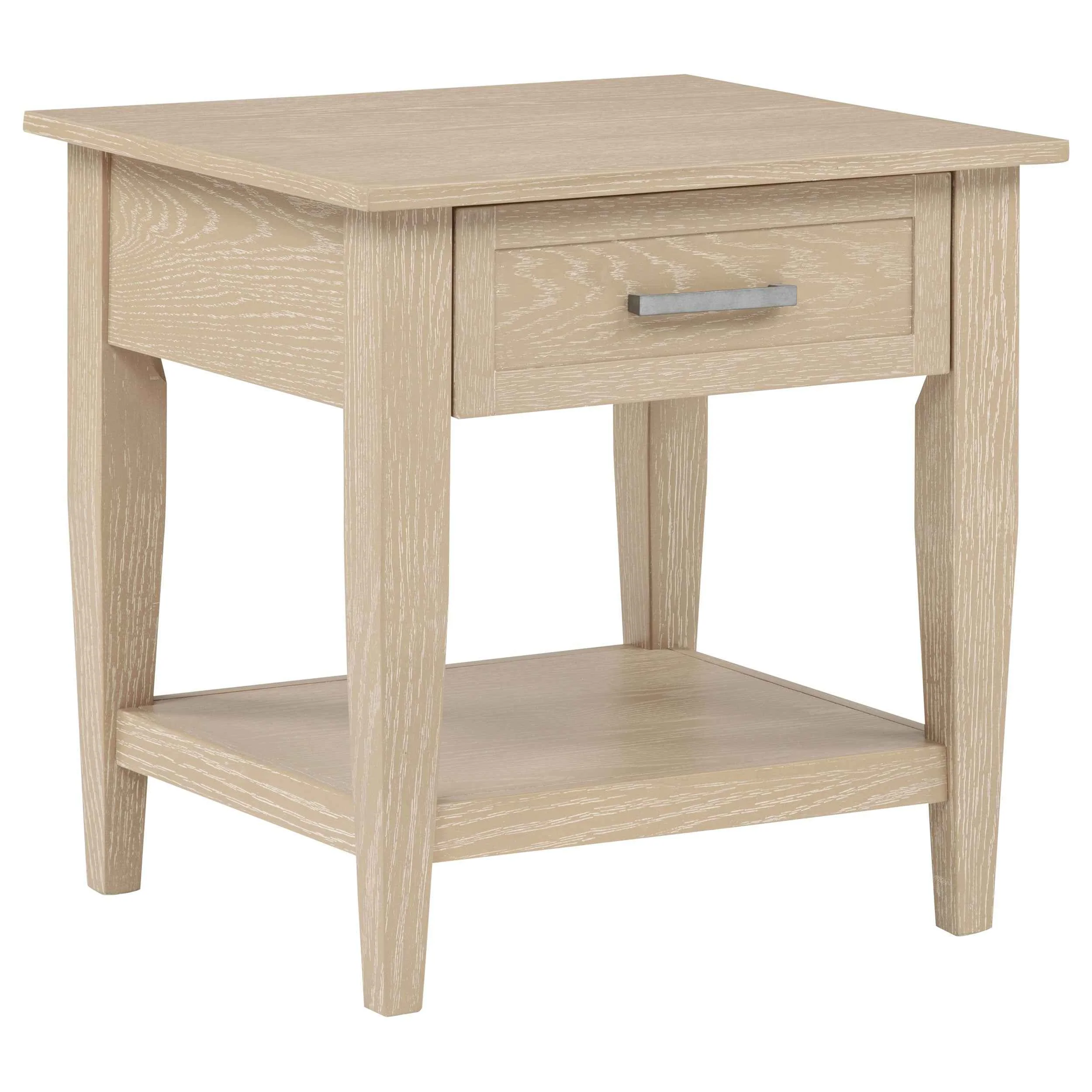 Lindenton Blonde 1-drawer Wood Occasional Side End Table