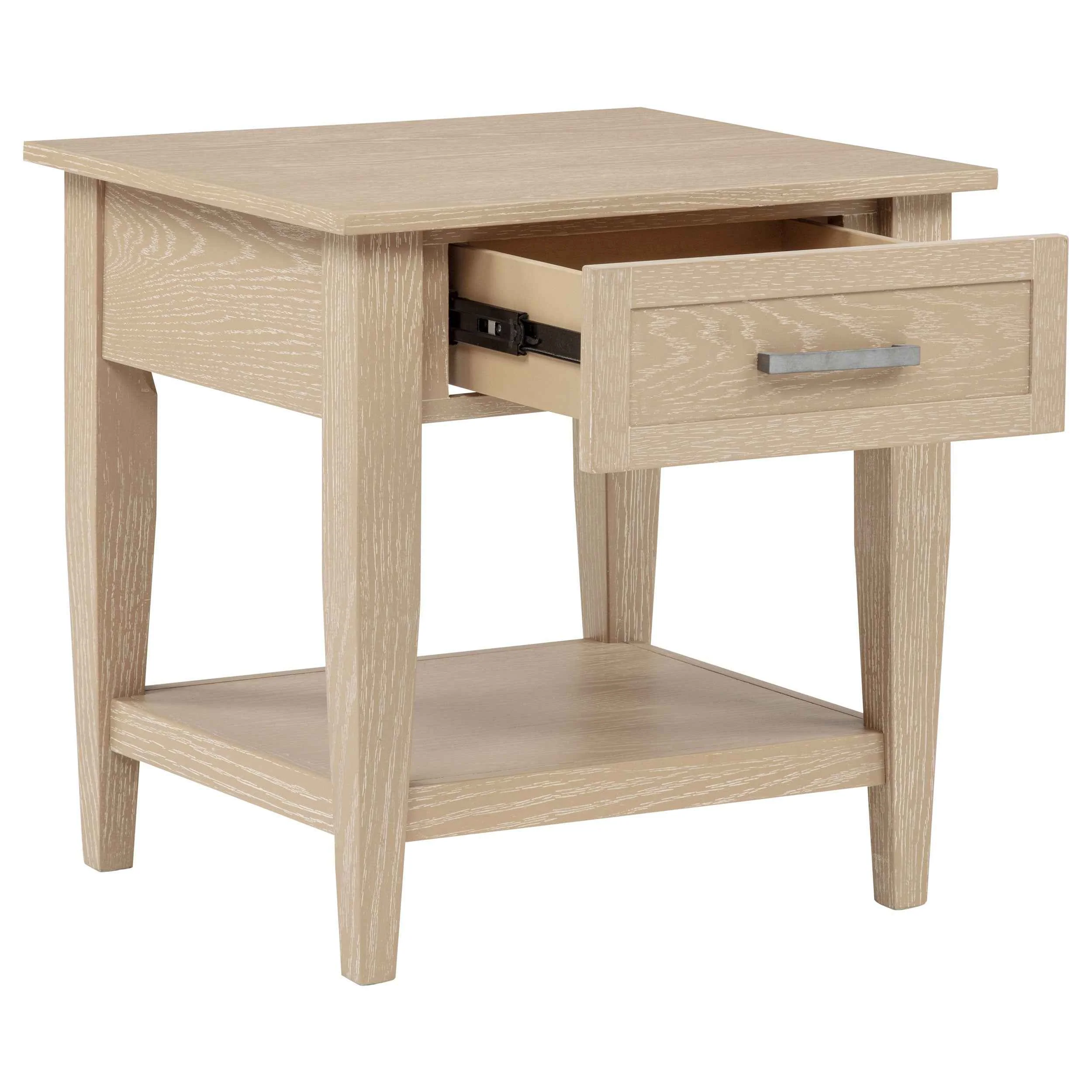 Lindenton Blonde 1-drawer Wood Occasional Side End Table - Image 2