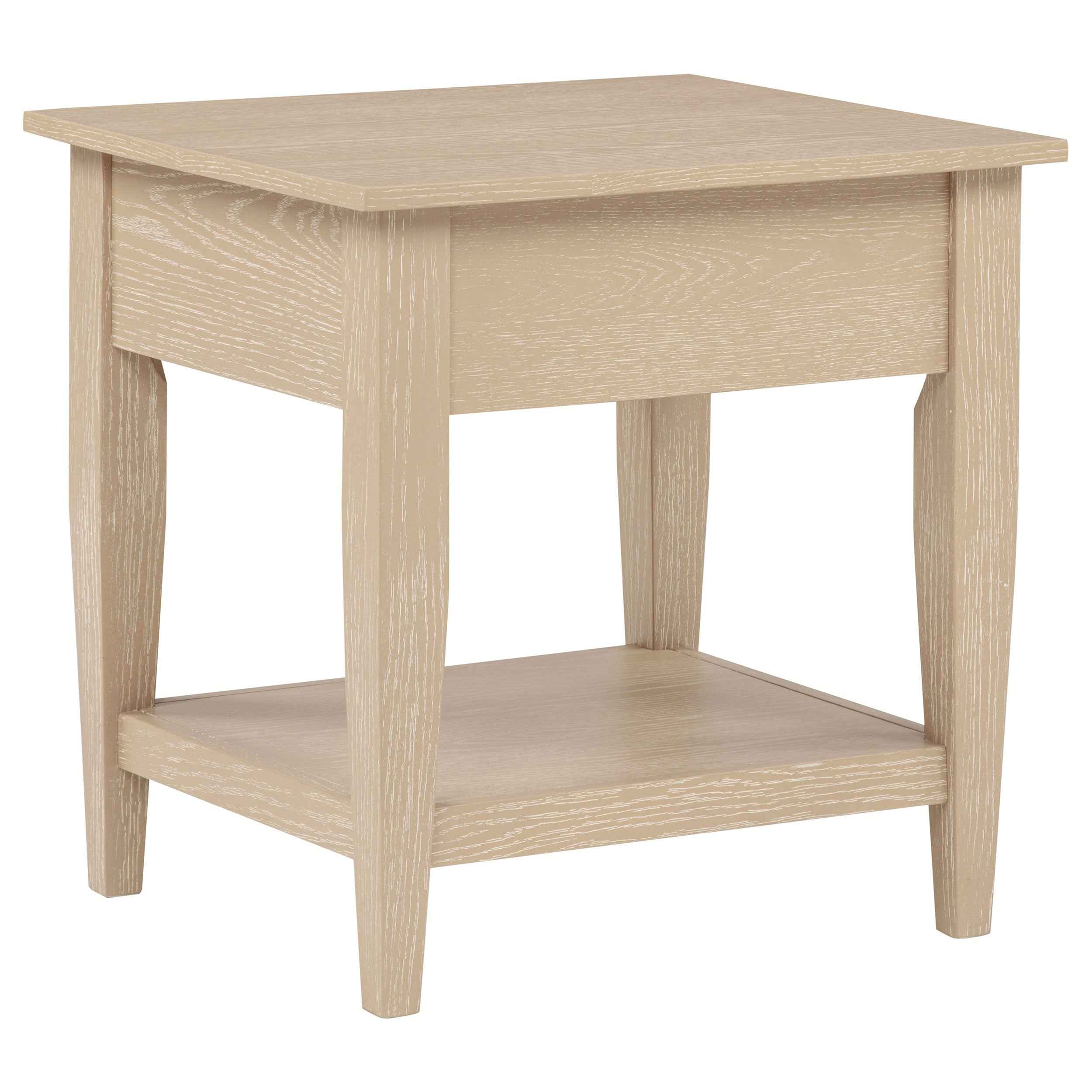 Lindenton Blonde 3-piece Wood Lift-Top Coffee and End Table Set - Image 7