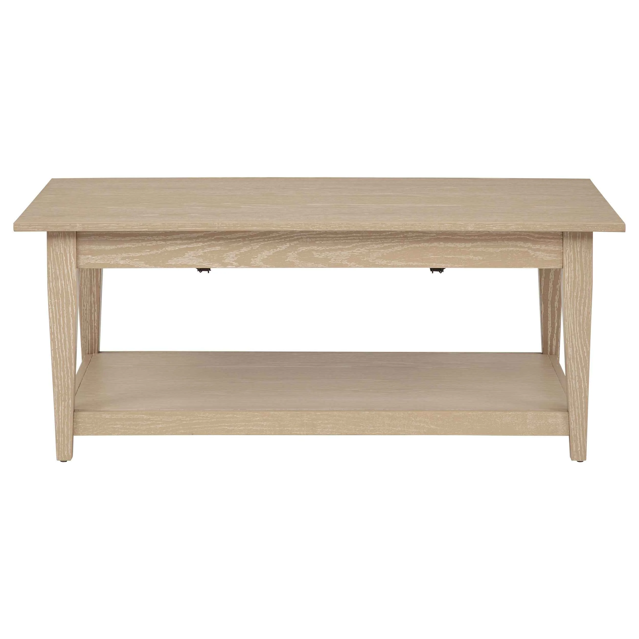 Lindenton Blonde Lift-Top Occasional Cocktail Coffee Table - Image 6