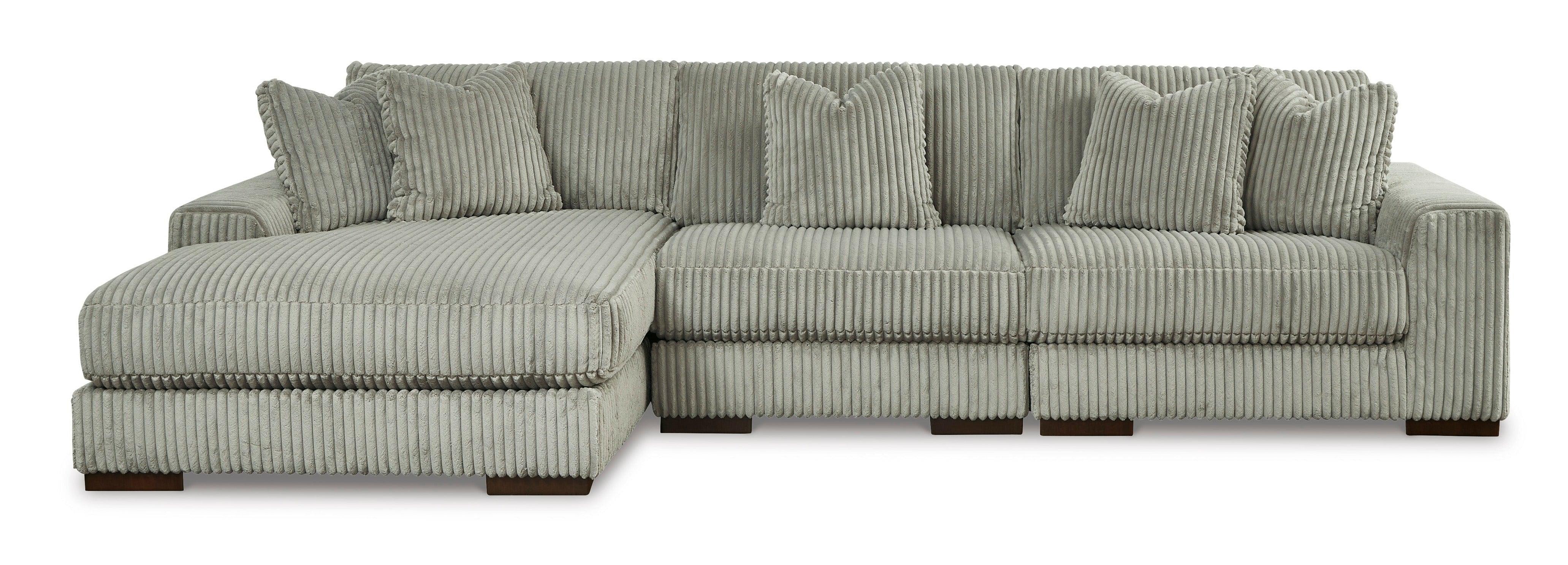 Lindyn Fog 3-Piece Modular Sectional with Left Arm Facing Chaise - Image 2