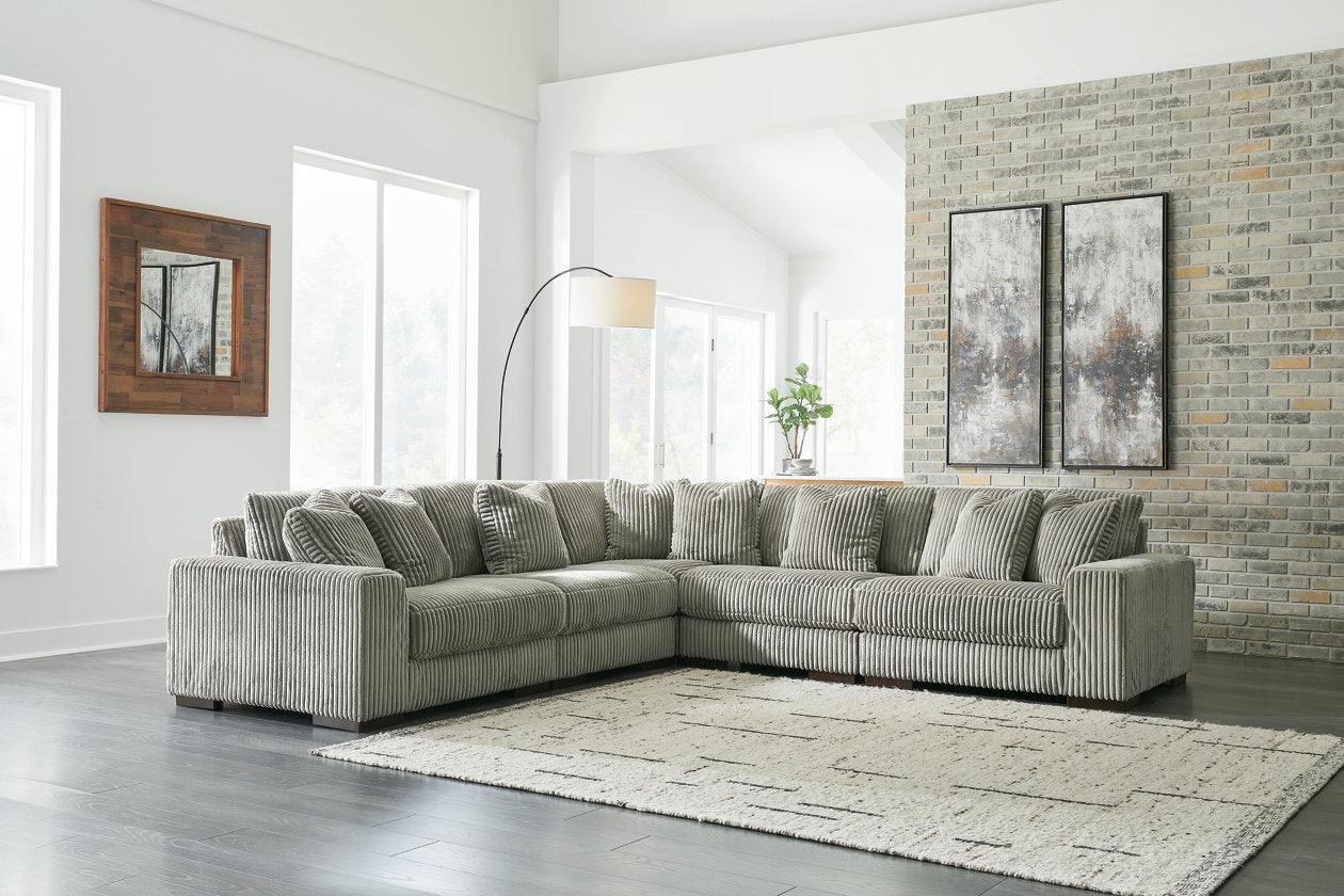 Lindyn Fog 5-Piece Modular Sectional