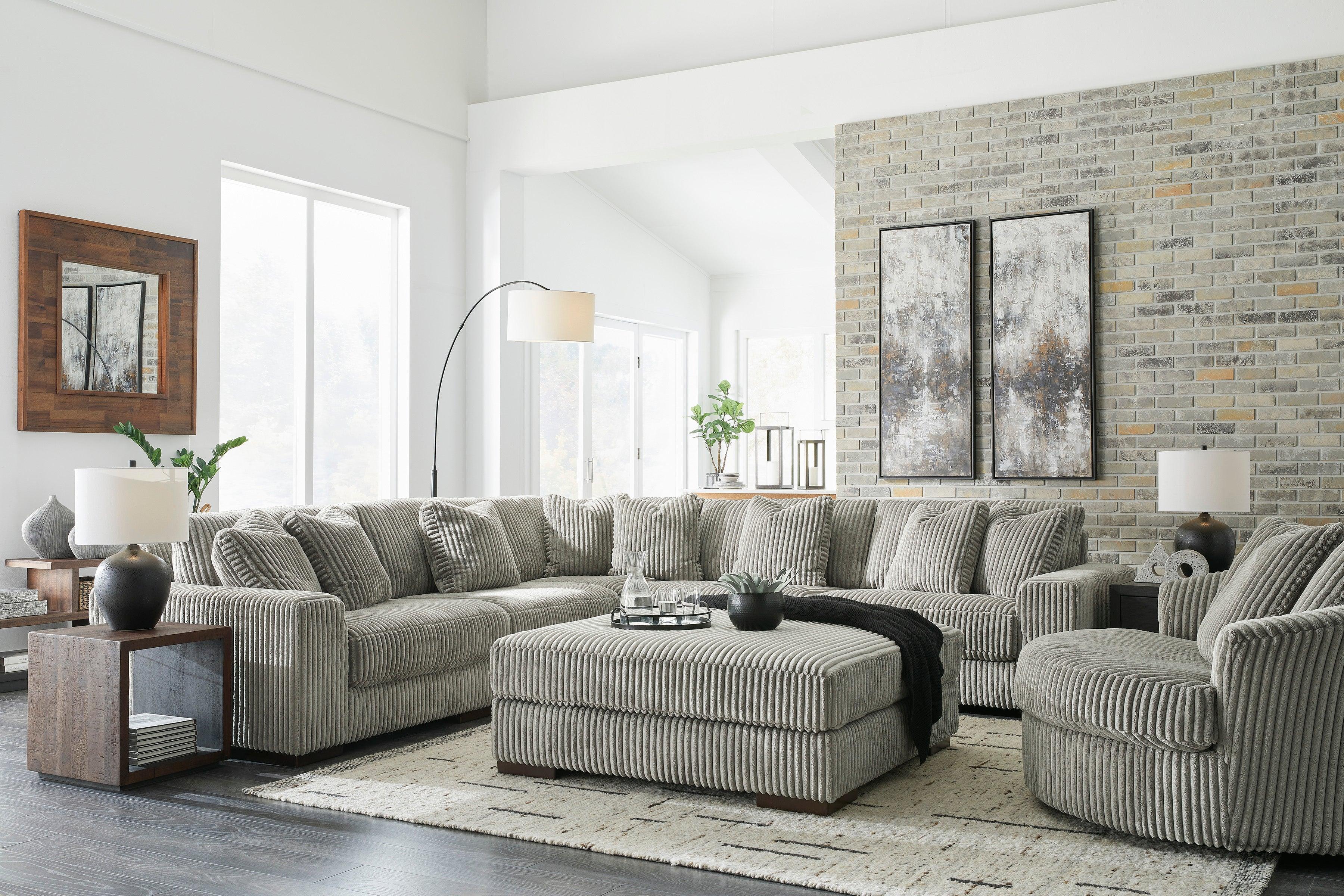 Lindyn Fog 5-Piece Modular Sectional - Image 7