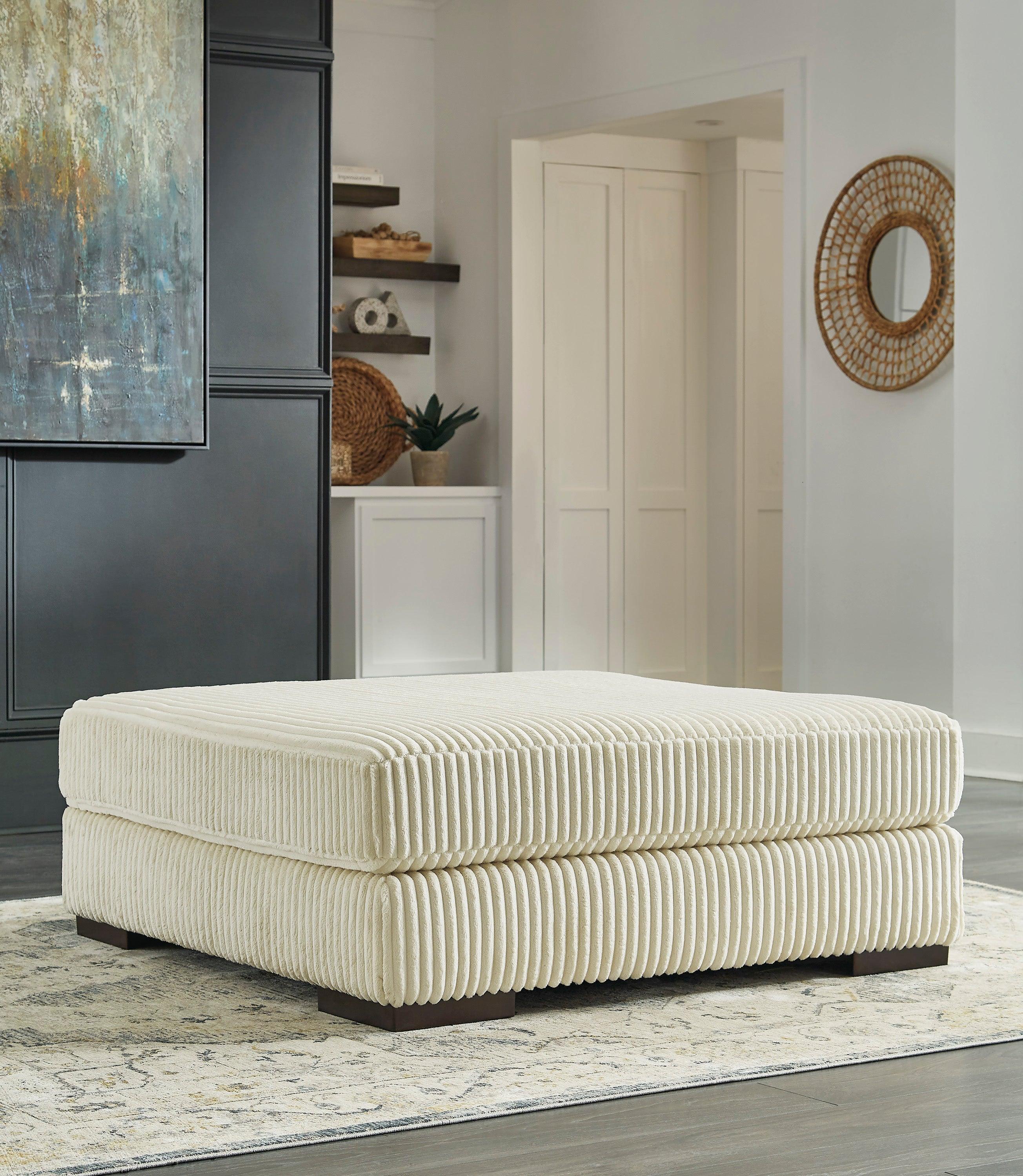 Lindyn Ivory 2-Piece Left Arm Facing Modular Chaise Sectional - Image 3