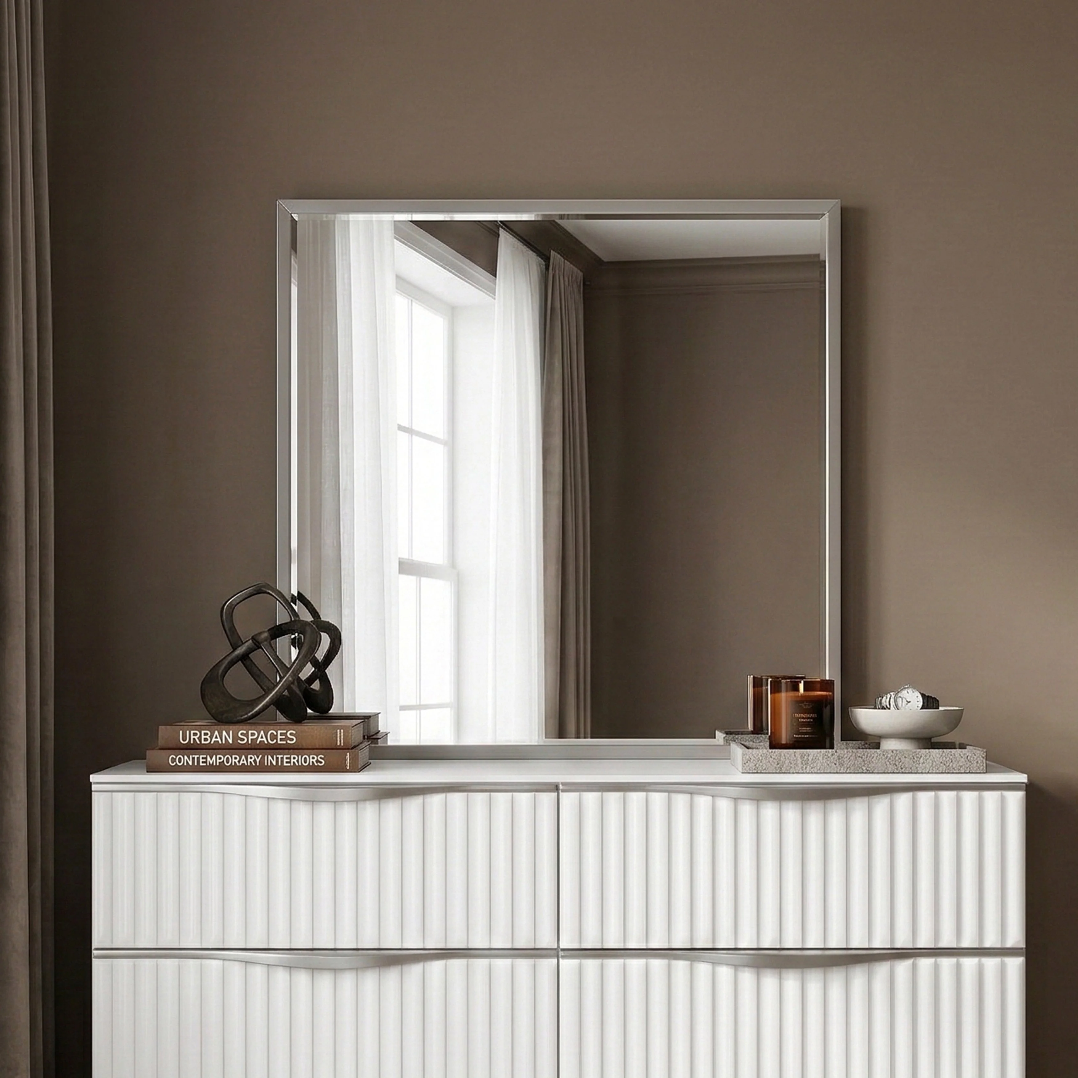 Linea Pearl White California King Bed - Image 17