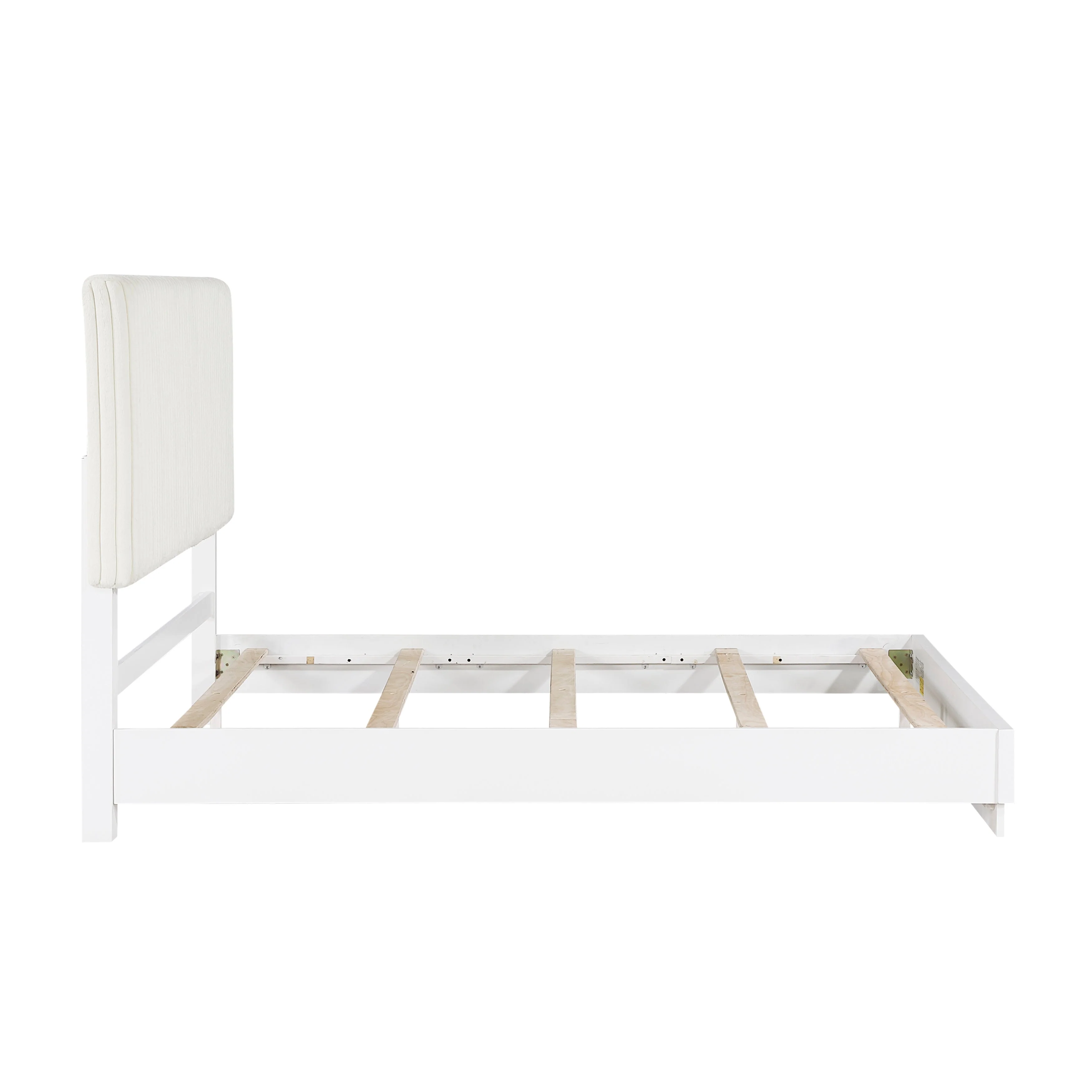 Linea Pearl White California King Bed - Image 4