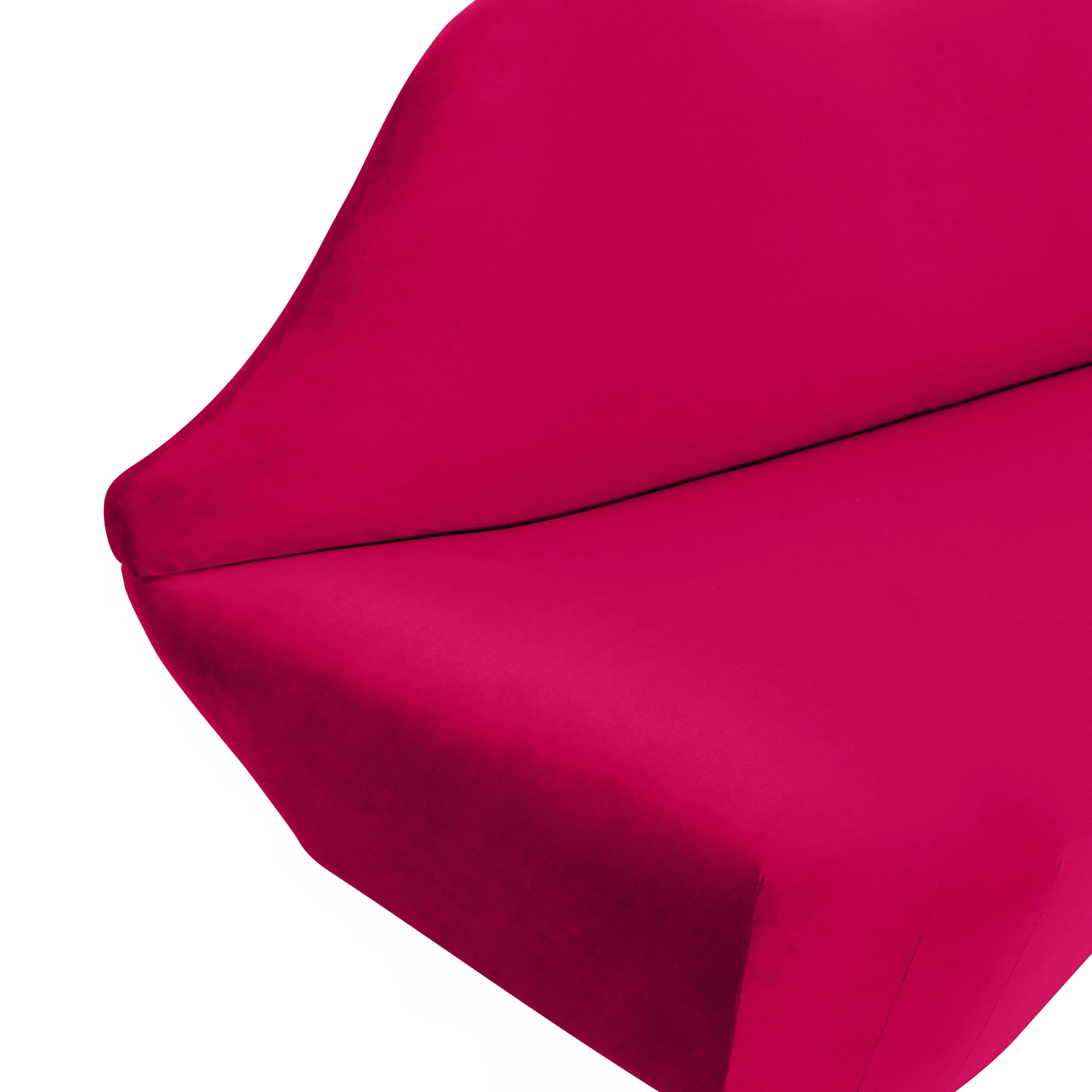Lips Velvet Settee - Image 5