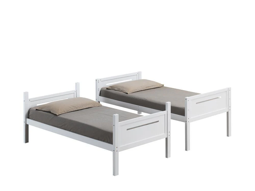 Littleton White Twin/Twin Bunk Bed - Image 5