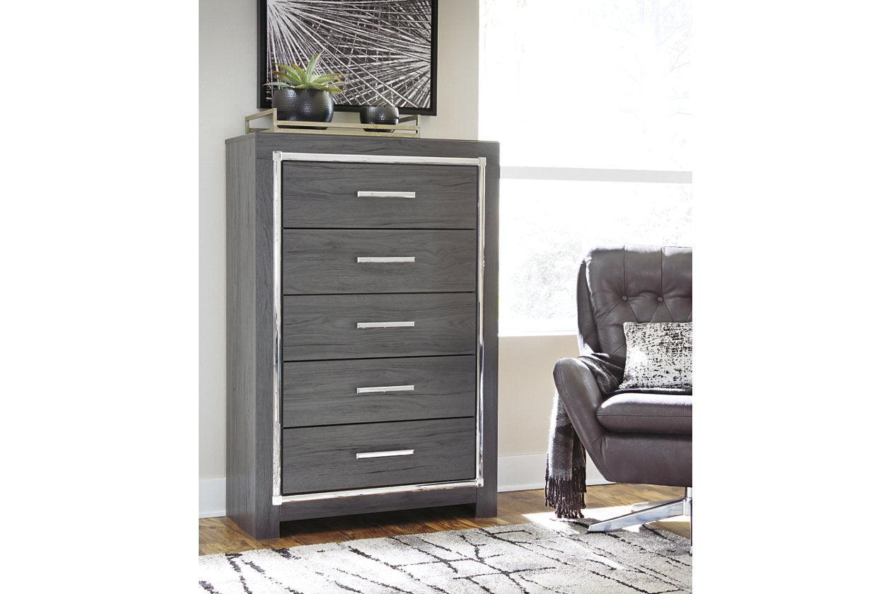 Lodanna Gray Chest of Drawers - Image 2