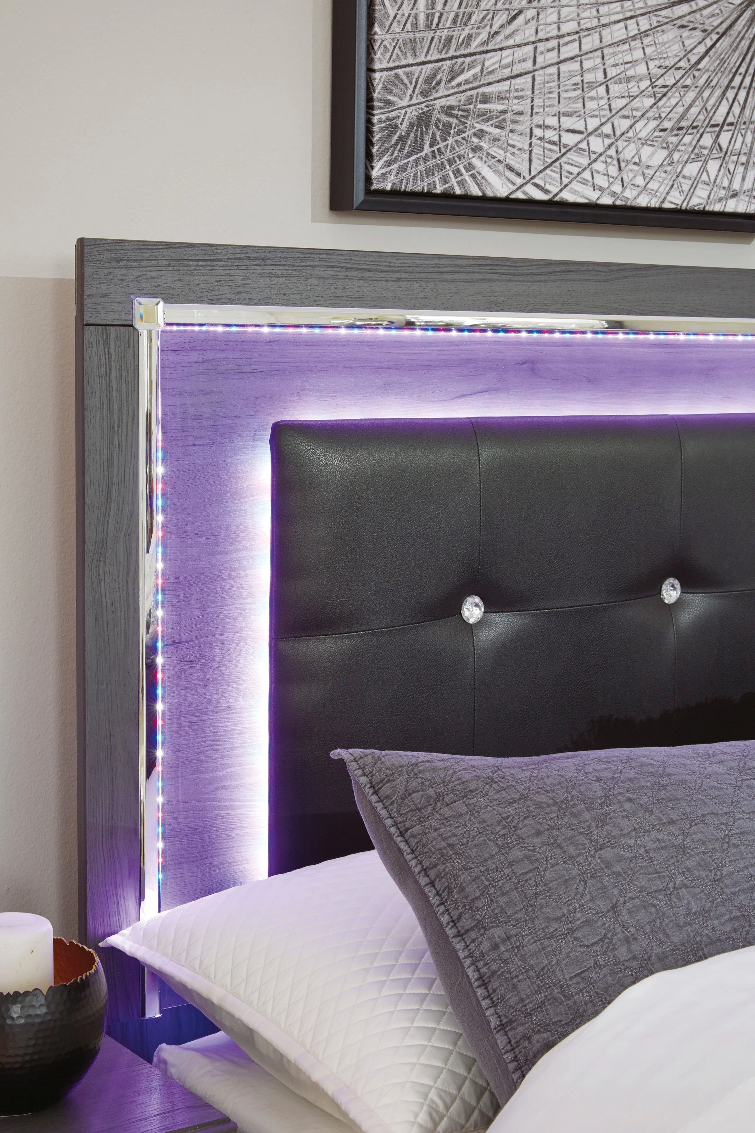 Lodanna Gray LED Storage Youth Panel Bedroom Set - Image 10