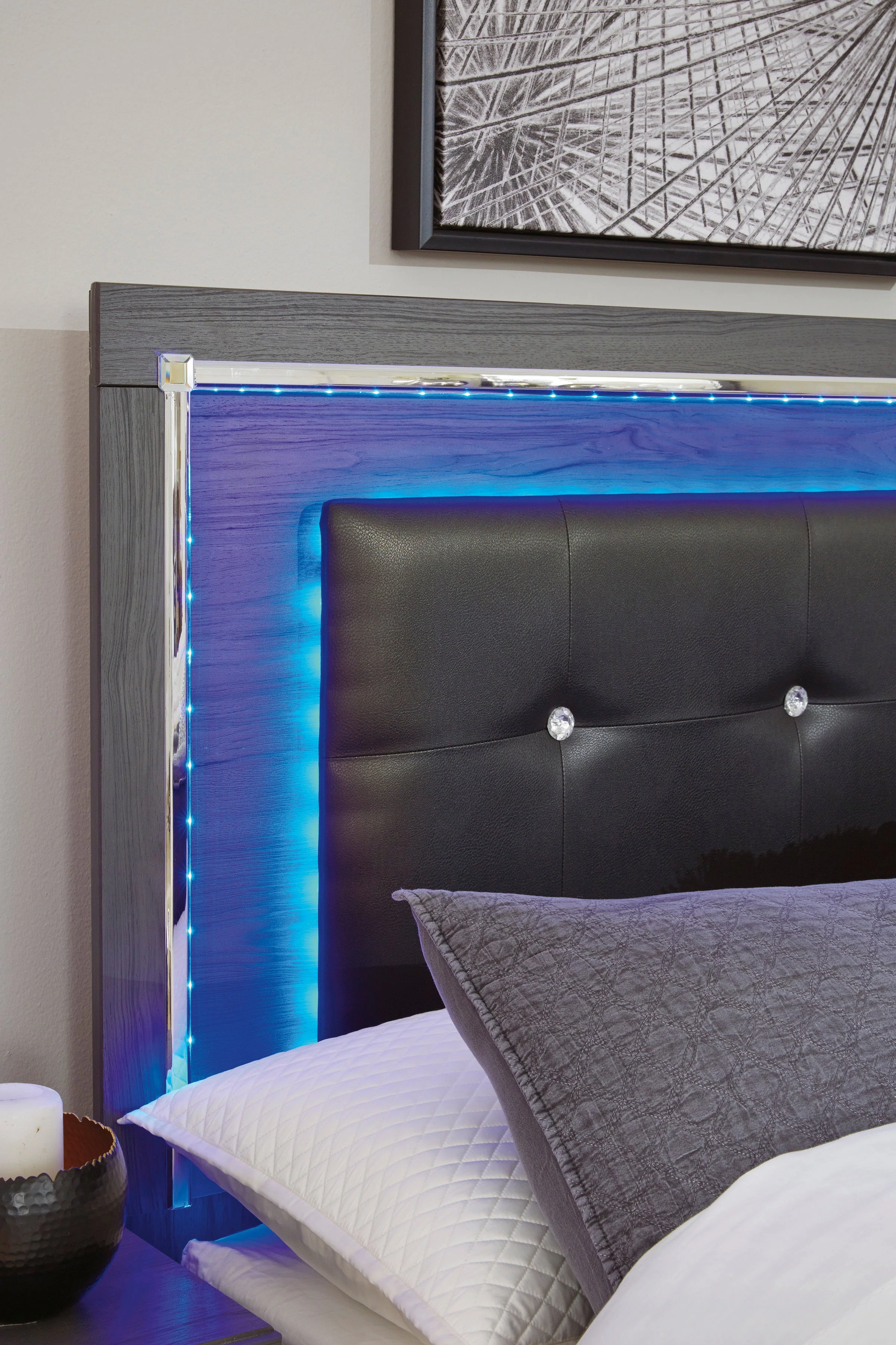 Lodanna Gray LED Storage Youth Panel Bedroom Set - Image 7