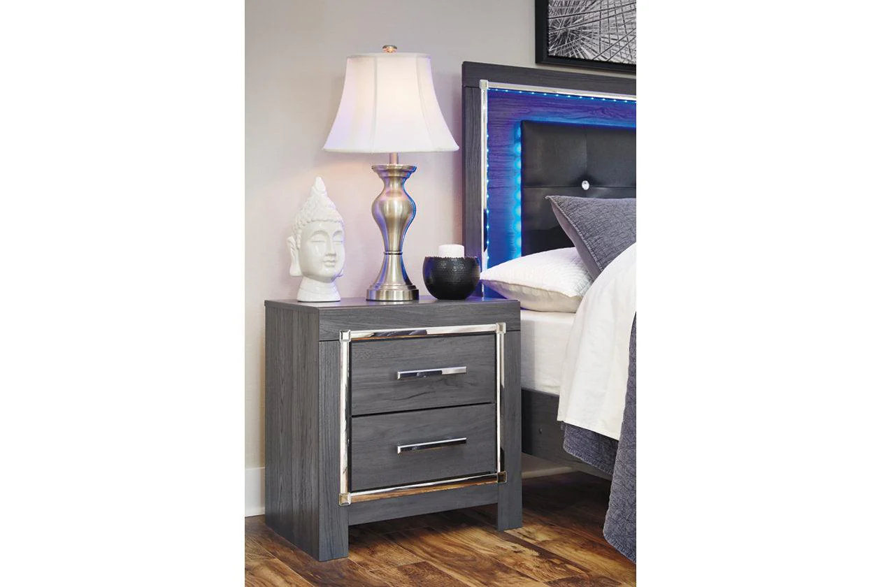 Lodanna Gray Nightstand - Image 2