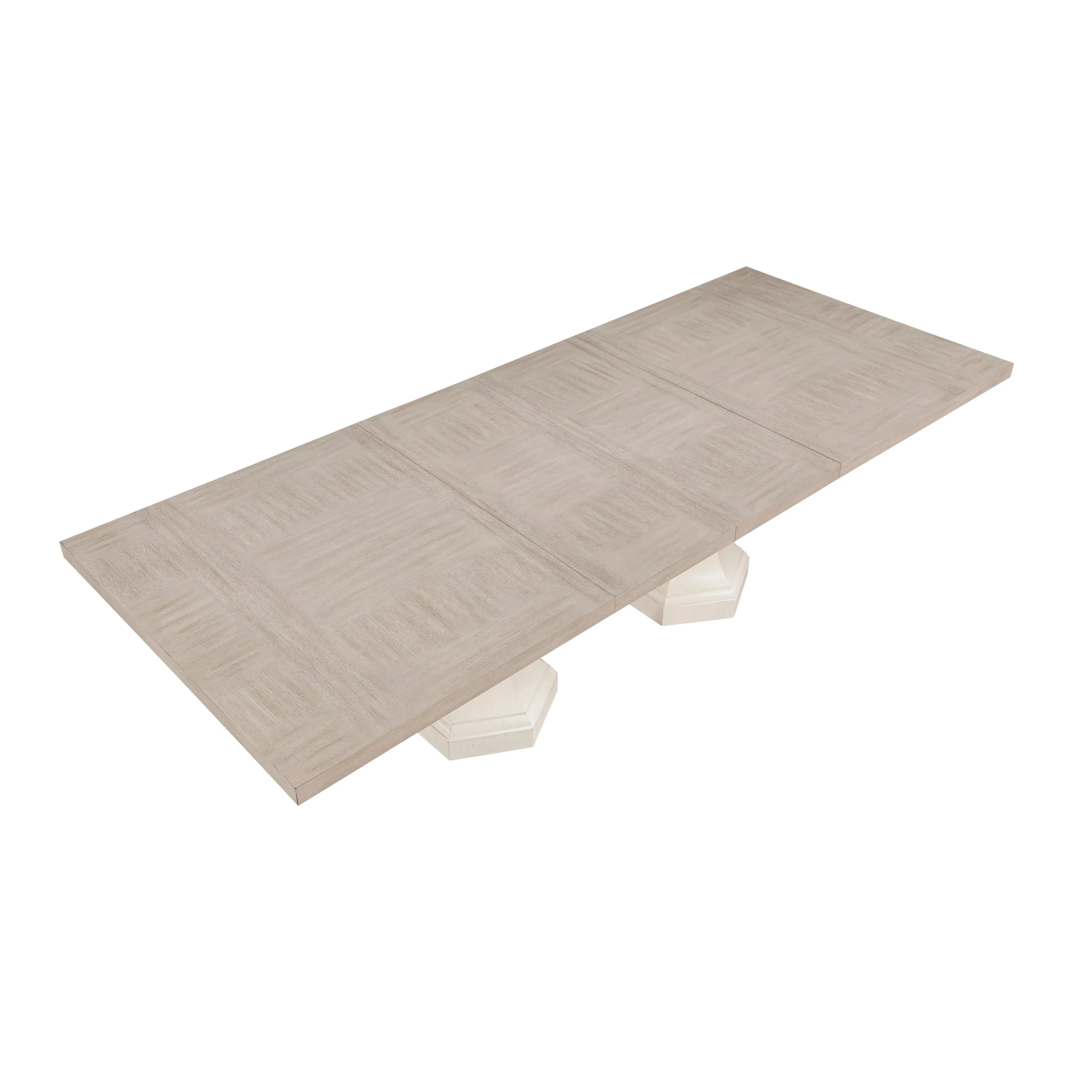 Lofton Light Gray/Ivory Extendable Dining Set - Image 6