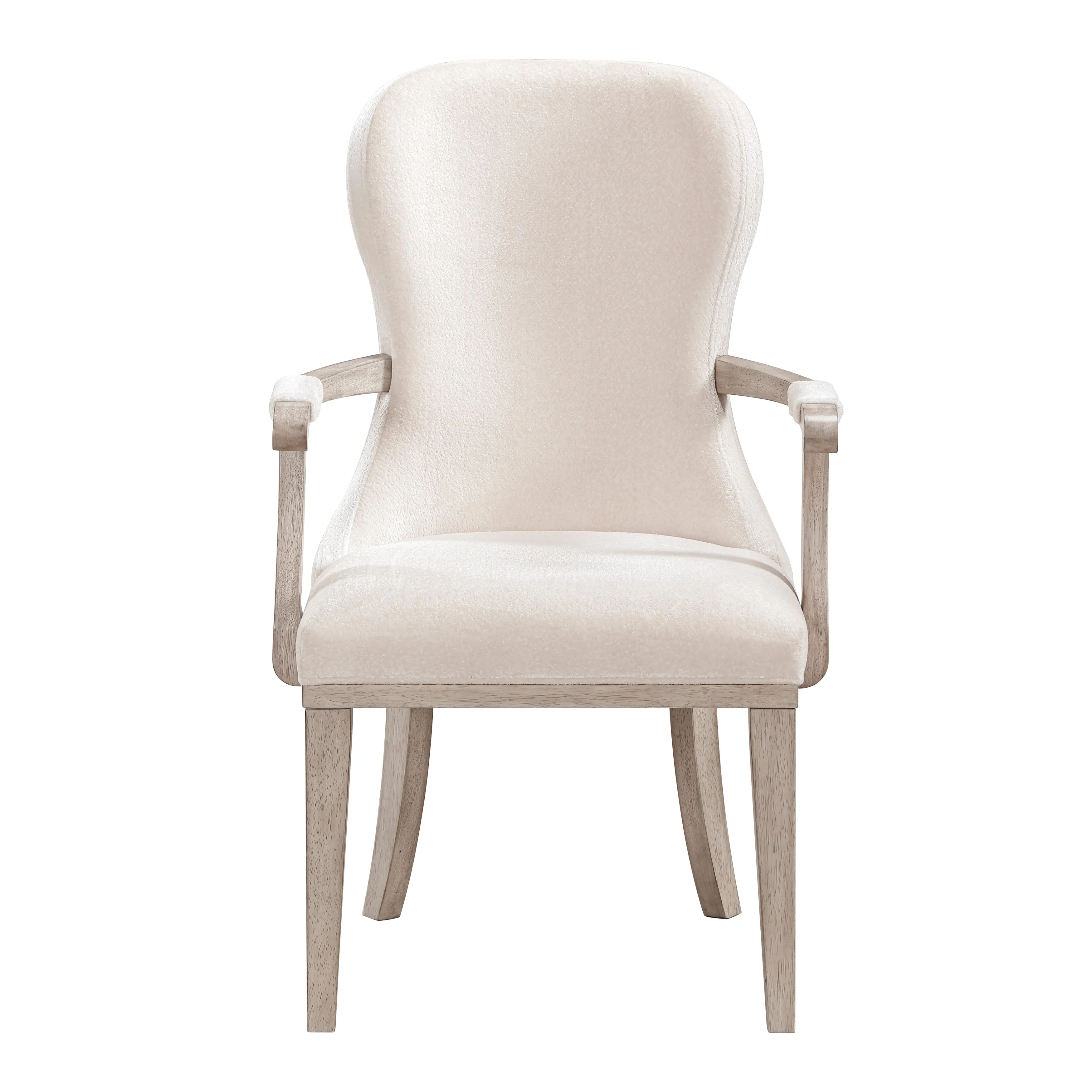 Lofton Light Gray/Ivory Extendable Dining Set - Image 8